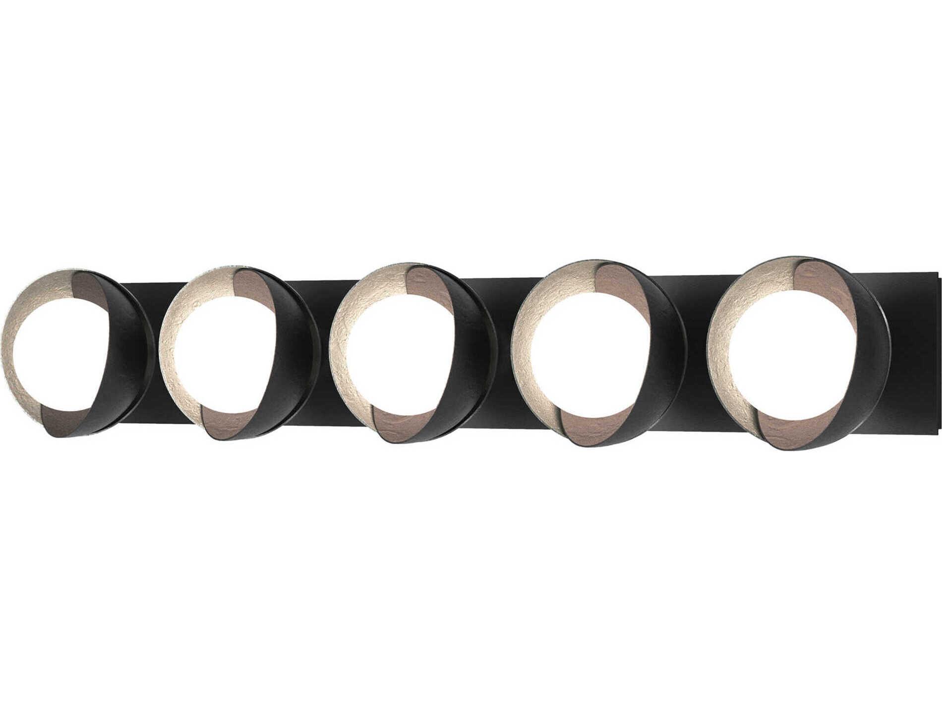 Hubbardton Forge Brooklyn 5-Light Glass Vanity Light