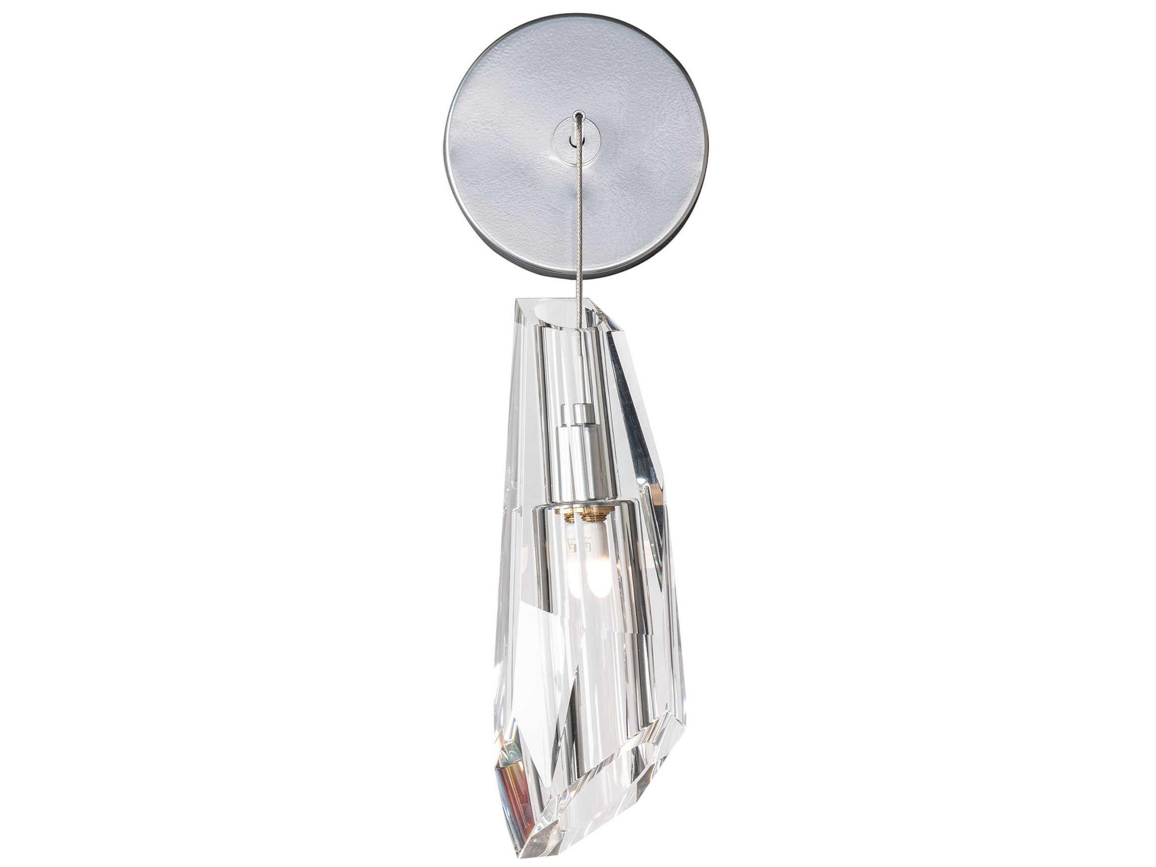 Hubbardton Forge Luma 1-Light Crystal LED Wall Sconce