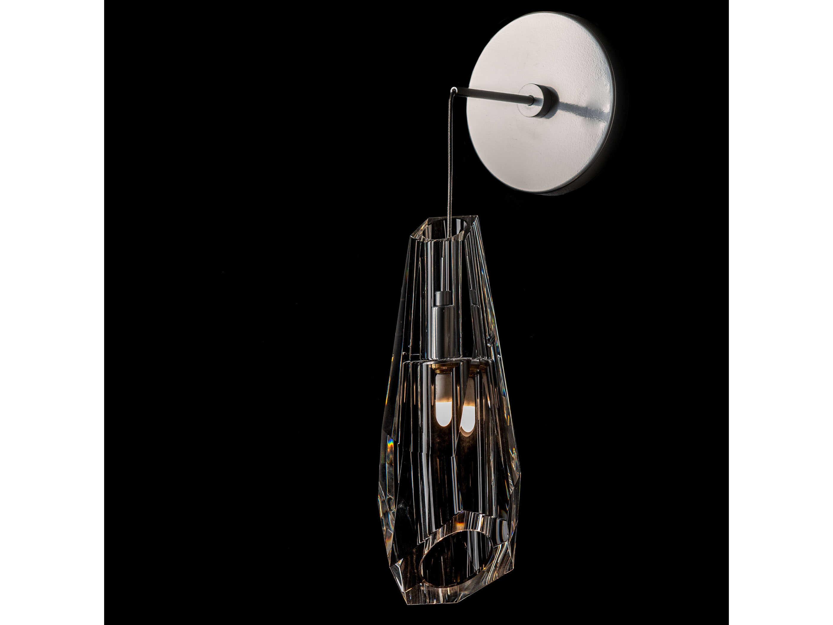 Hubbardton Forge Luma 1-Light Crystal LED Wall Sconce