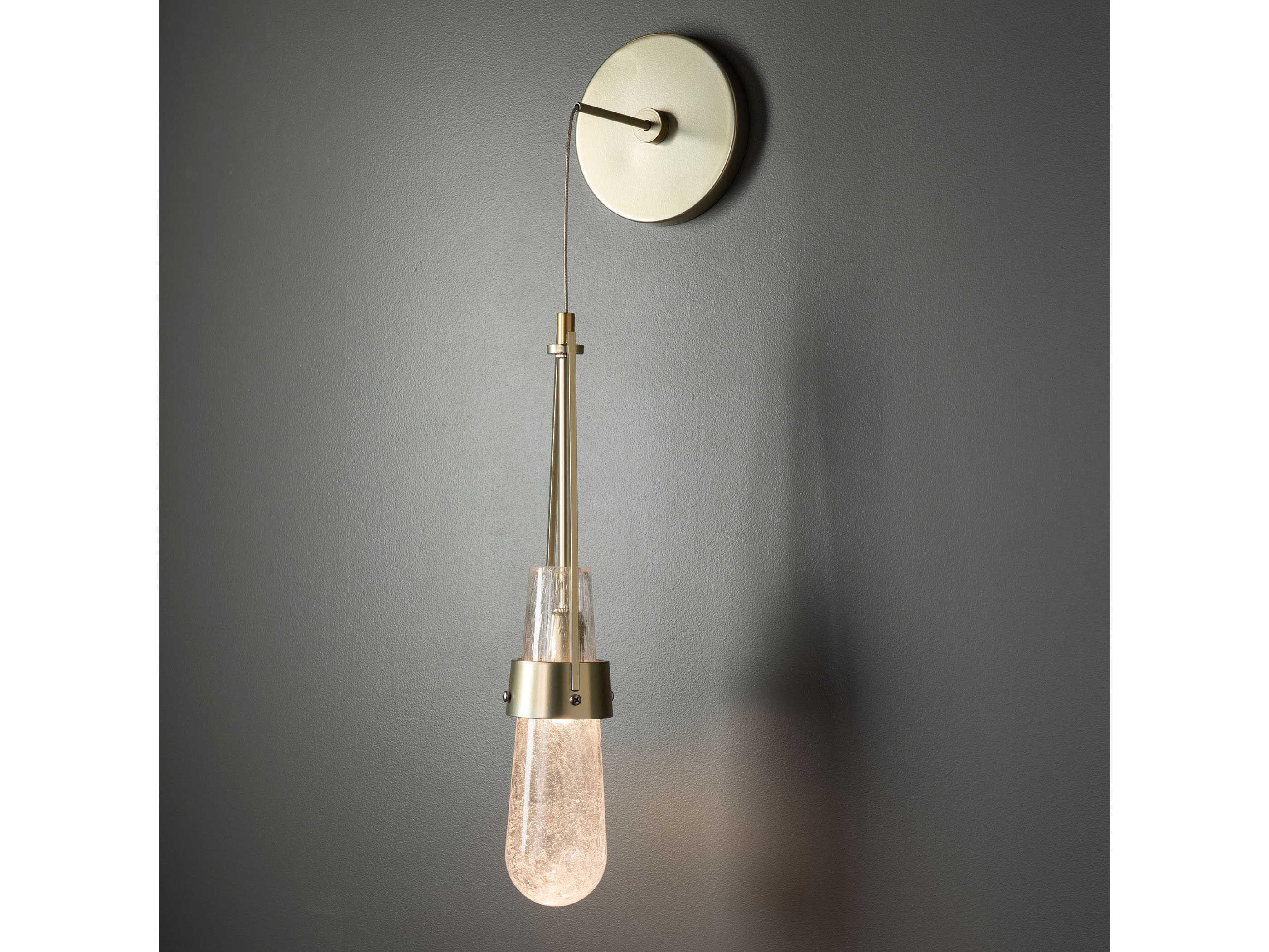 Hubbardton Forge Link 1-Light Glass LED Wall Sconce
