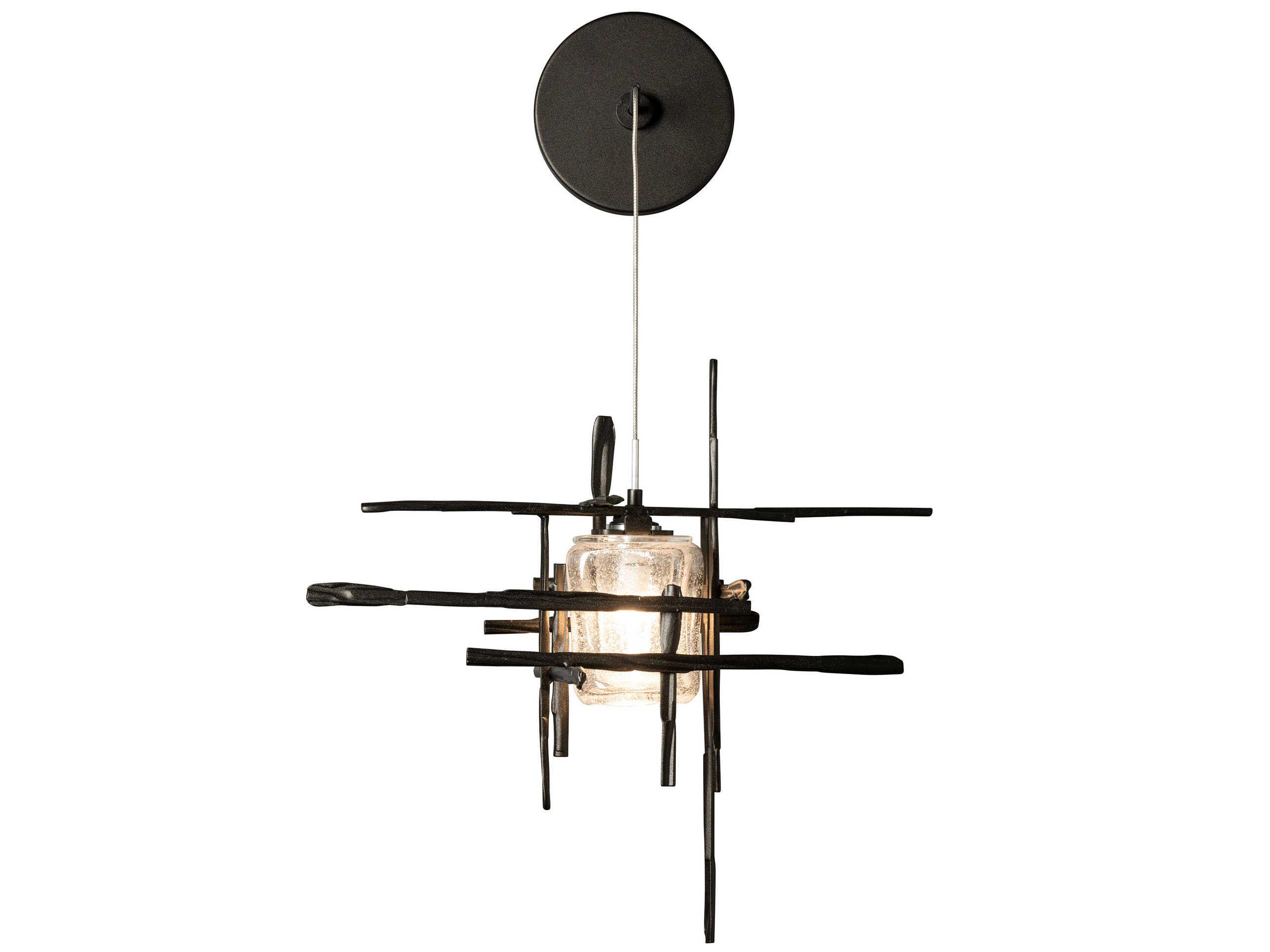 Hubbardton Forge Tura 1-Light Glass LED Wall Sconce