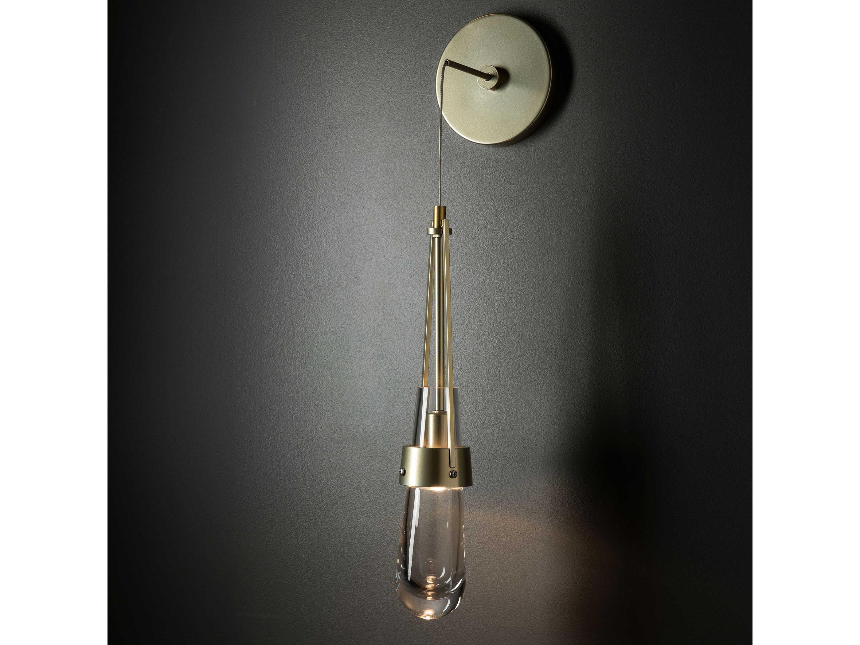 Hubbardton Forge Link 1-Light Glass LED Wall Sconce