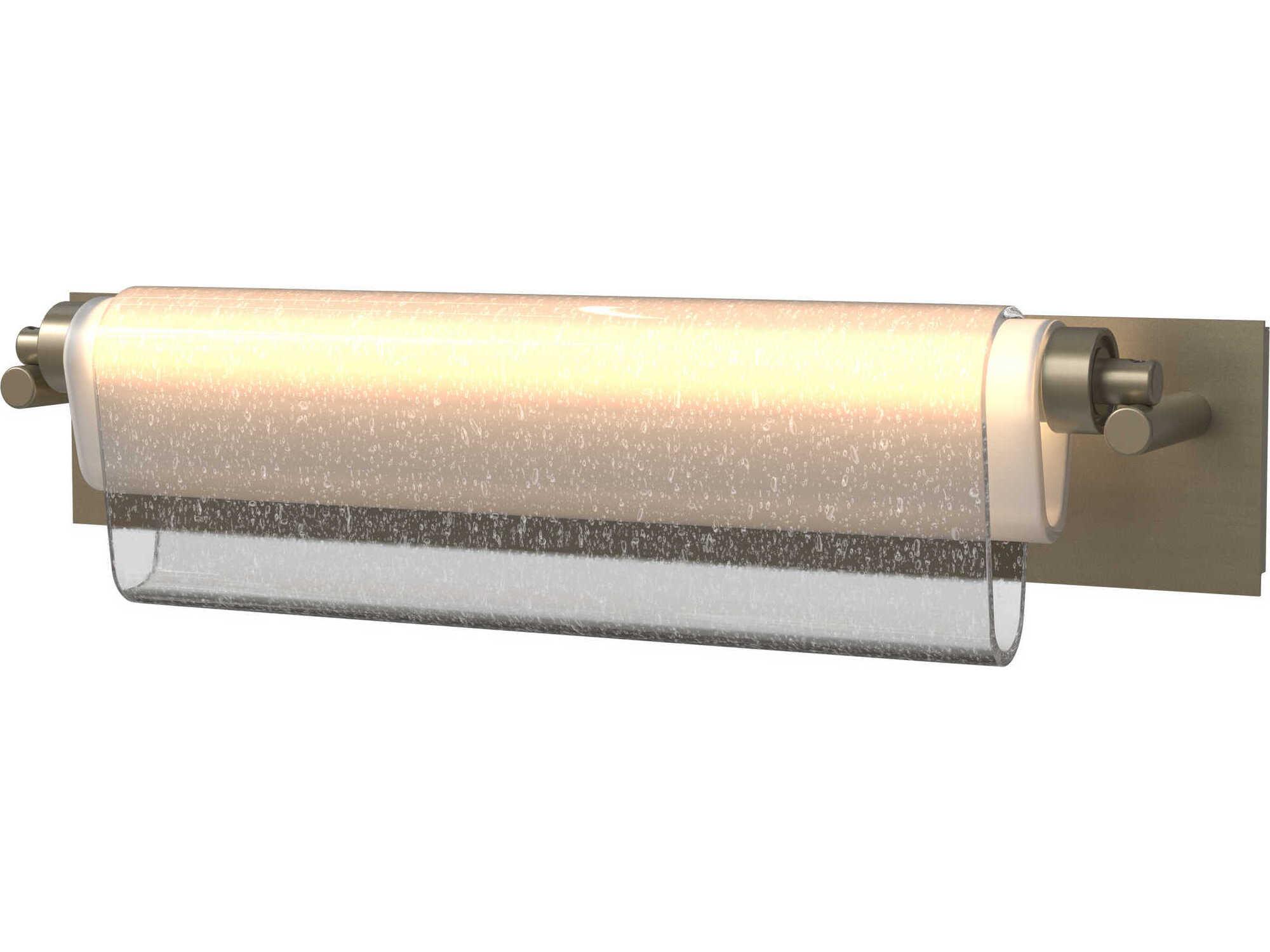 Hubbardton Forge Draped 1-Light Glass LED Vanity Light