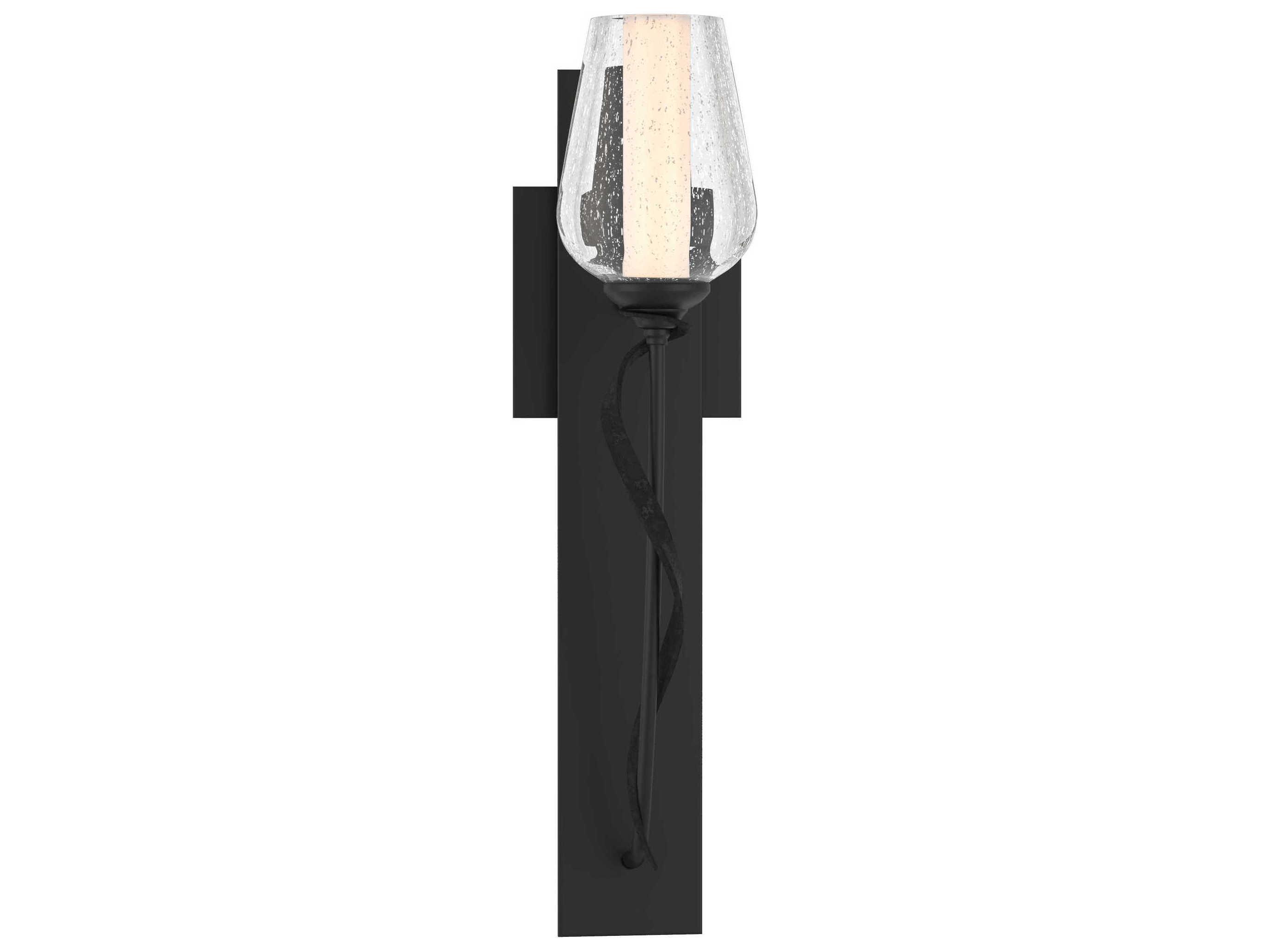 Hubbardton Forge Flora 1-Light Glass Wall Sconce