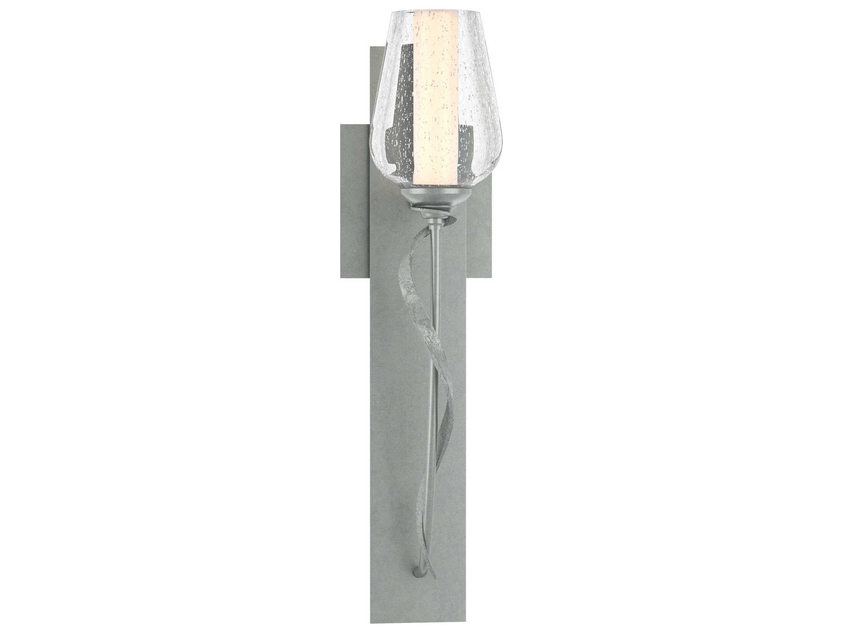 Hubbardton Forge Flora 1-Light Glass Wall Sconce
