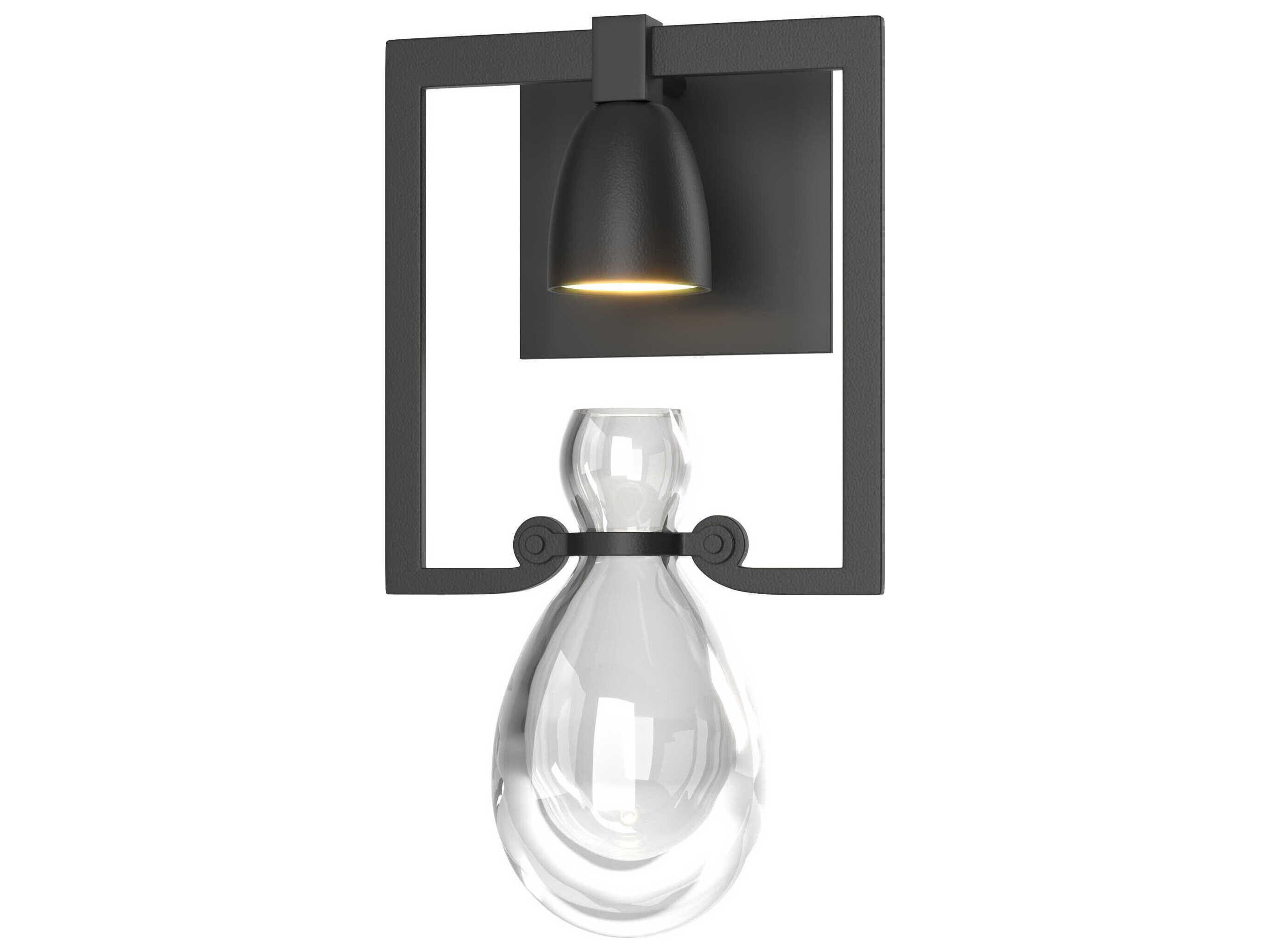 Hubbardton Forge Apothecary 1-Light Glass Wall Sconce