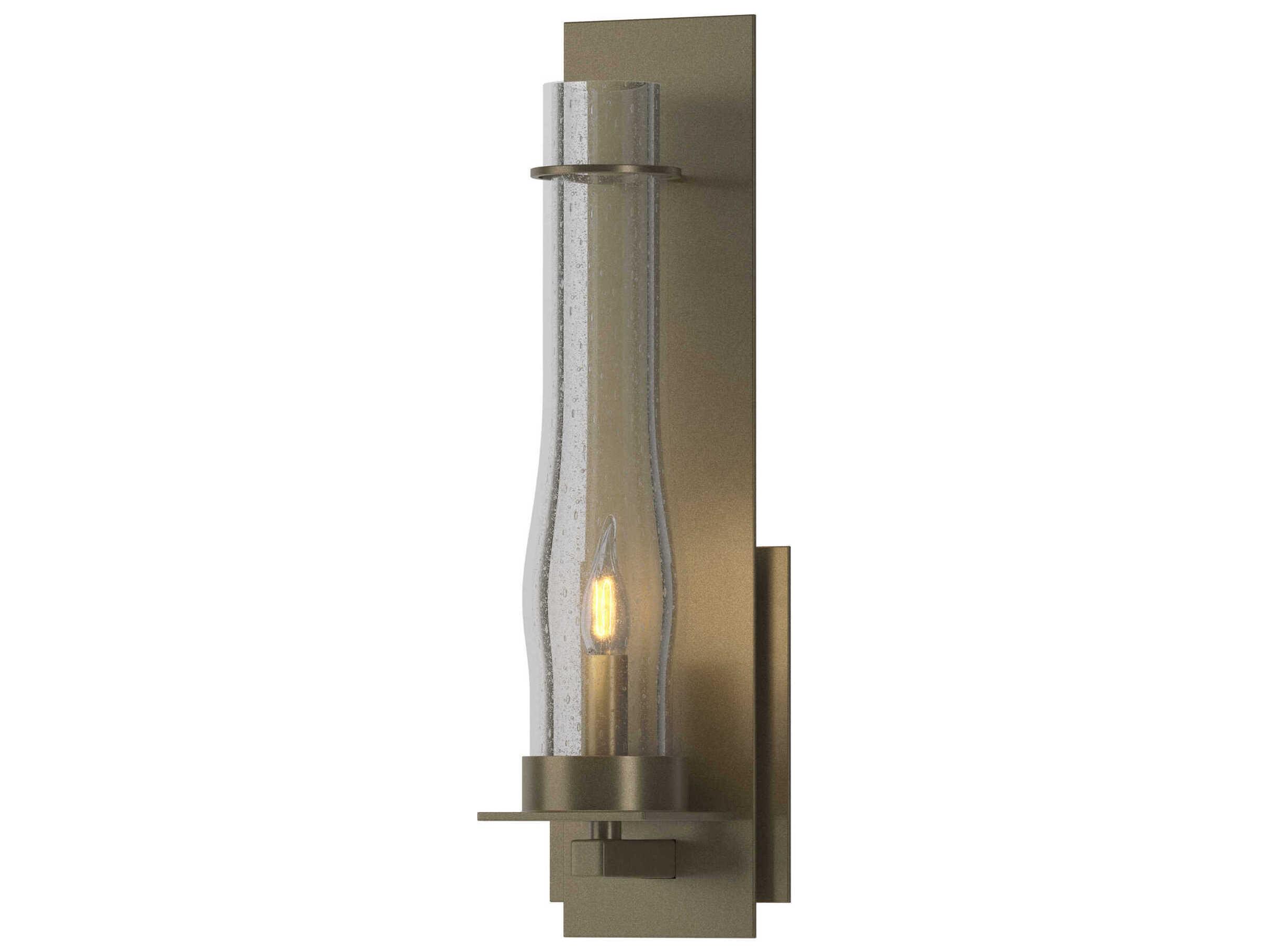 Hubbardton Forge New Town 1-Light Glass Wall Sconce