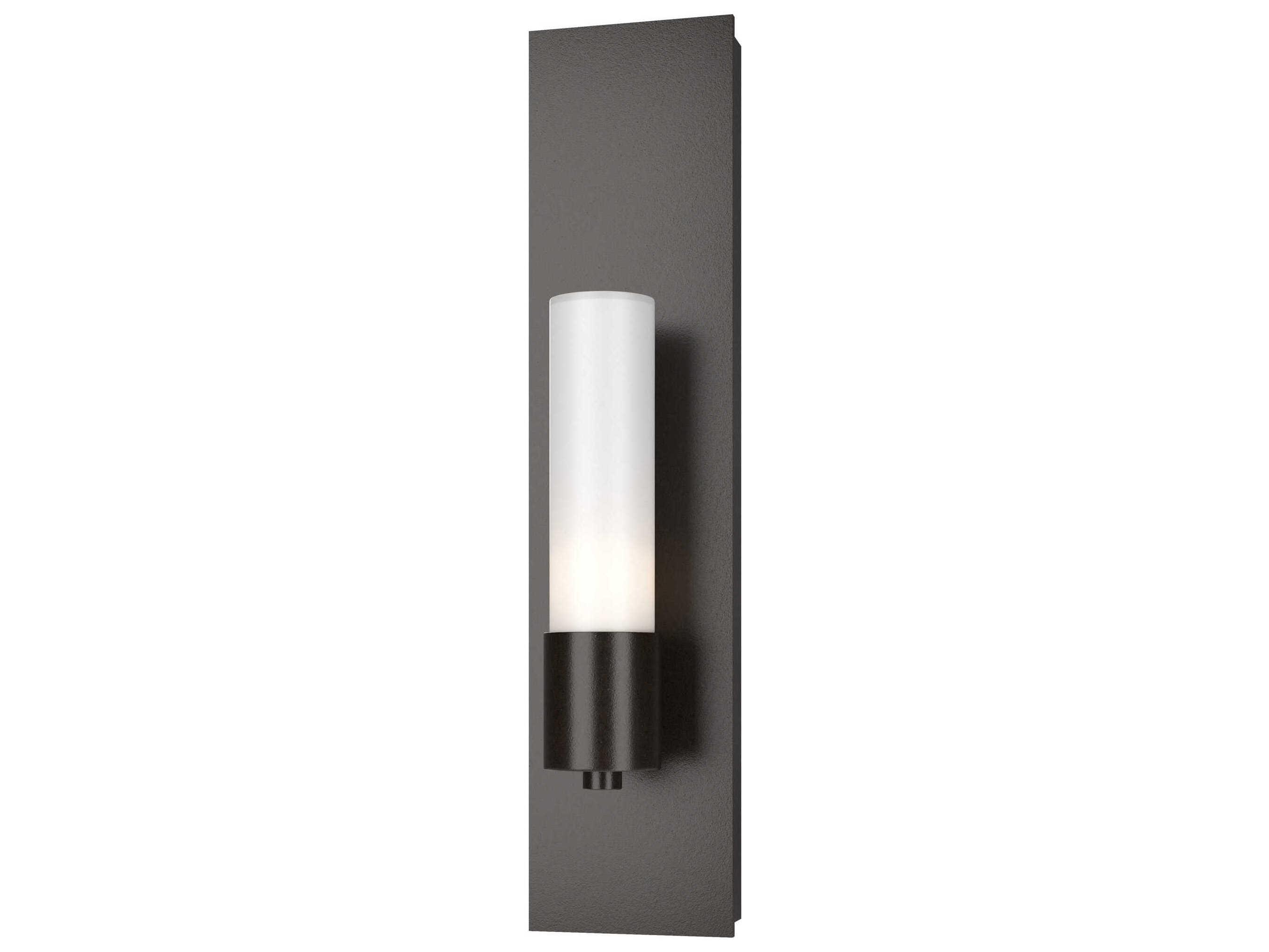 Hubbardton Forge Pillar 1-Light Glass Wall Sconce