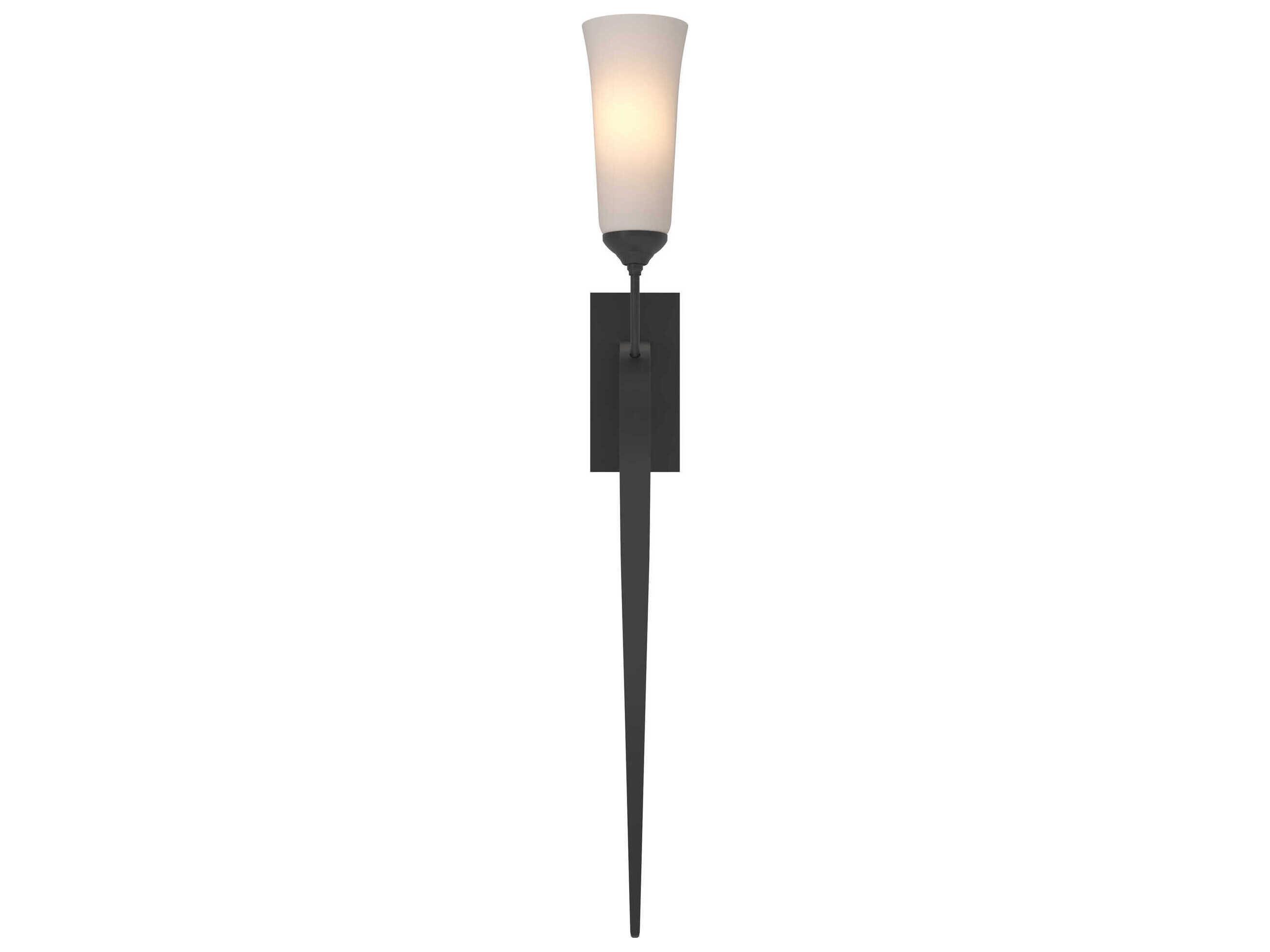Hubbardton Forge Sweeping 1-Light Glass Wall Sconce