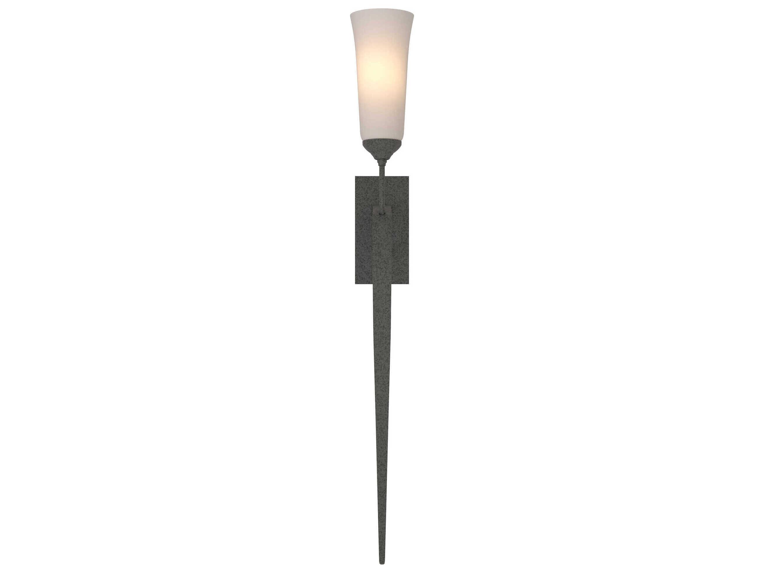 Hubbardton Forge Sweeping 1-Light Glass Wall Sconce