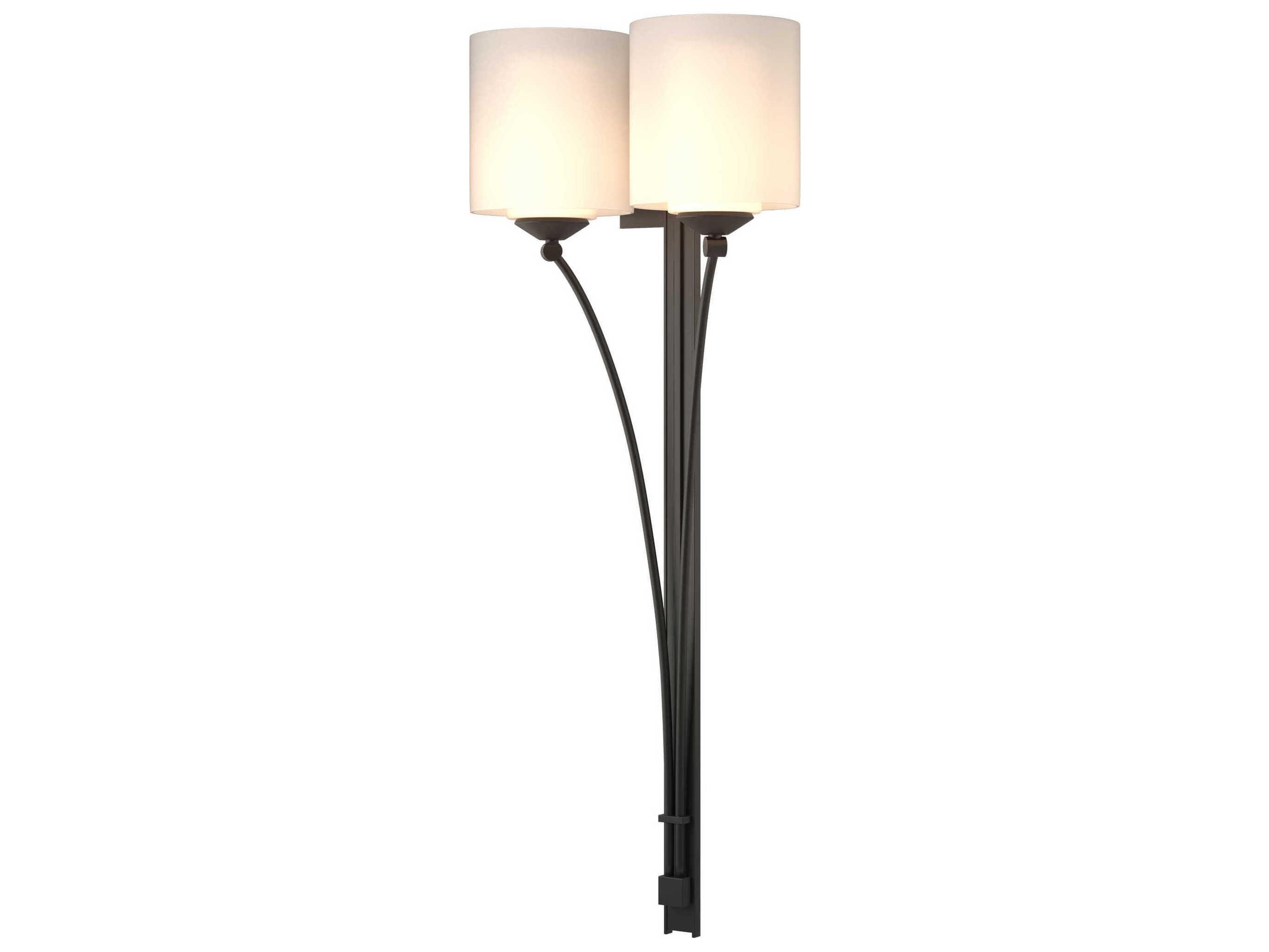 Hubbardton Forge Formae 2-Light Glass Wall Sconce