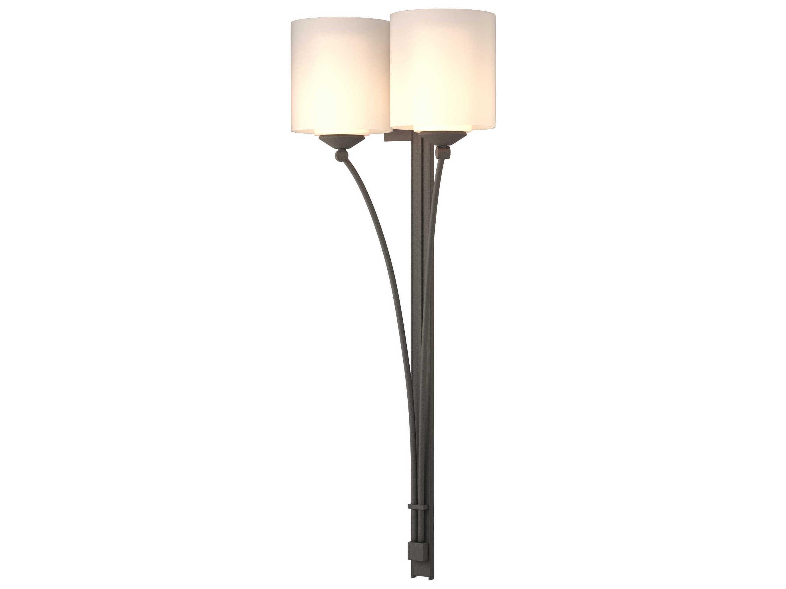 Hubbardton Forge Formae 2-Light Glass Wall Sconce