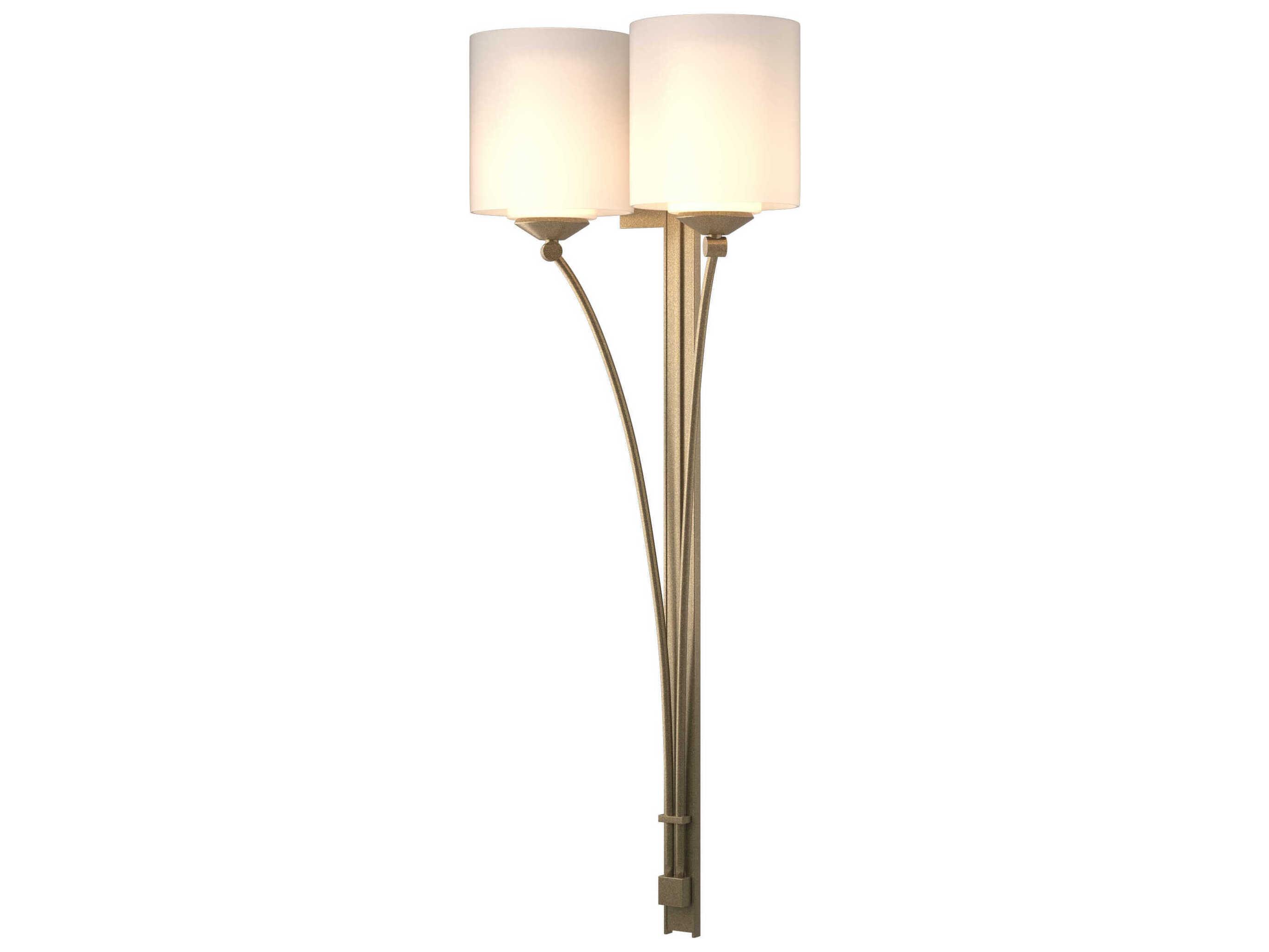Hubbardton Forge Formae 2-Light Glass Wall Sconce