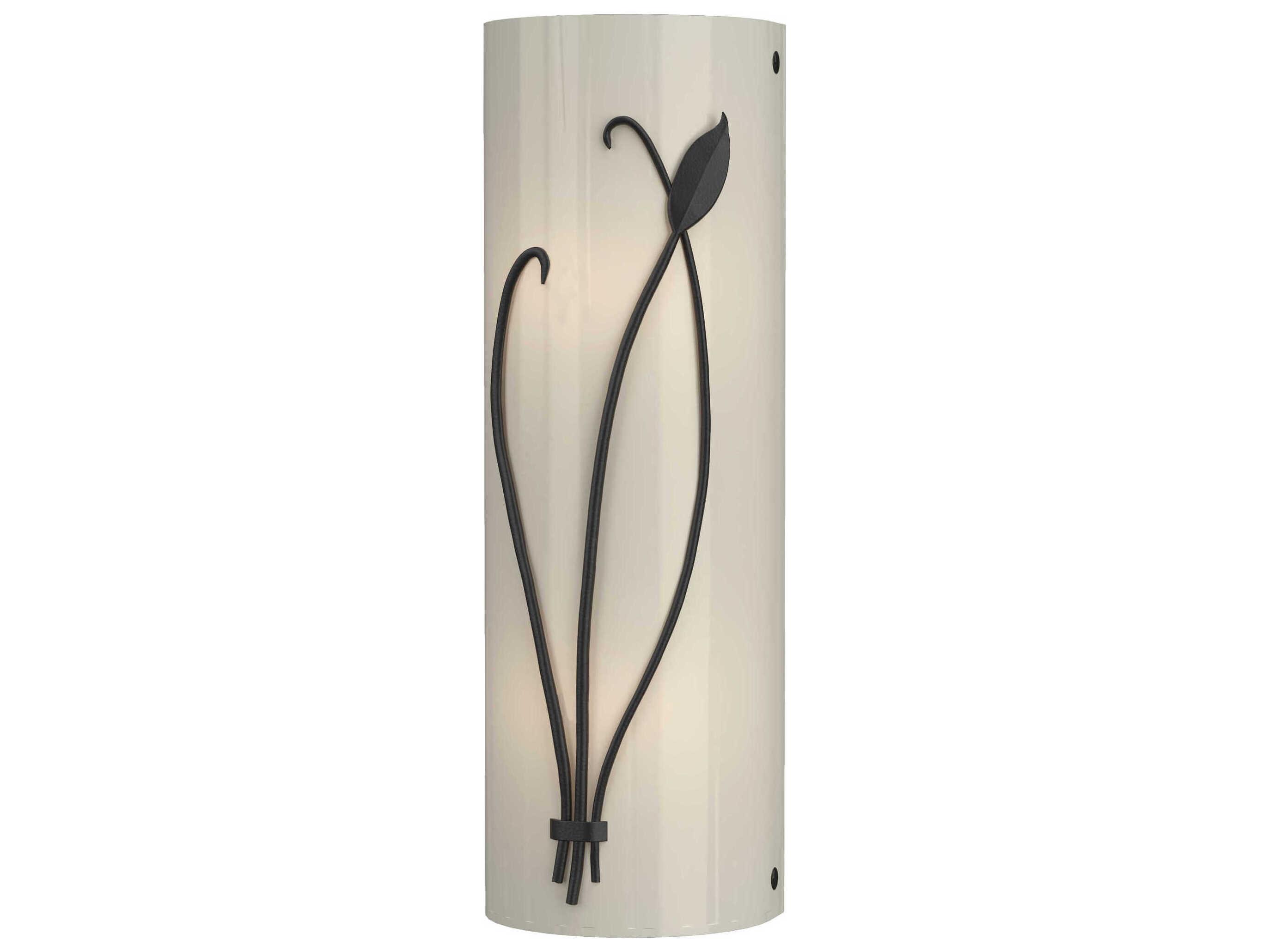 Hubbardton Forge Leaf 2-Light Glass Wall Sconce
