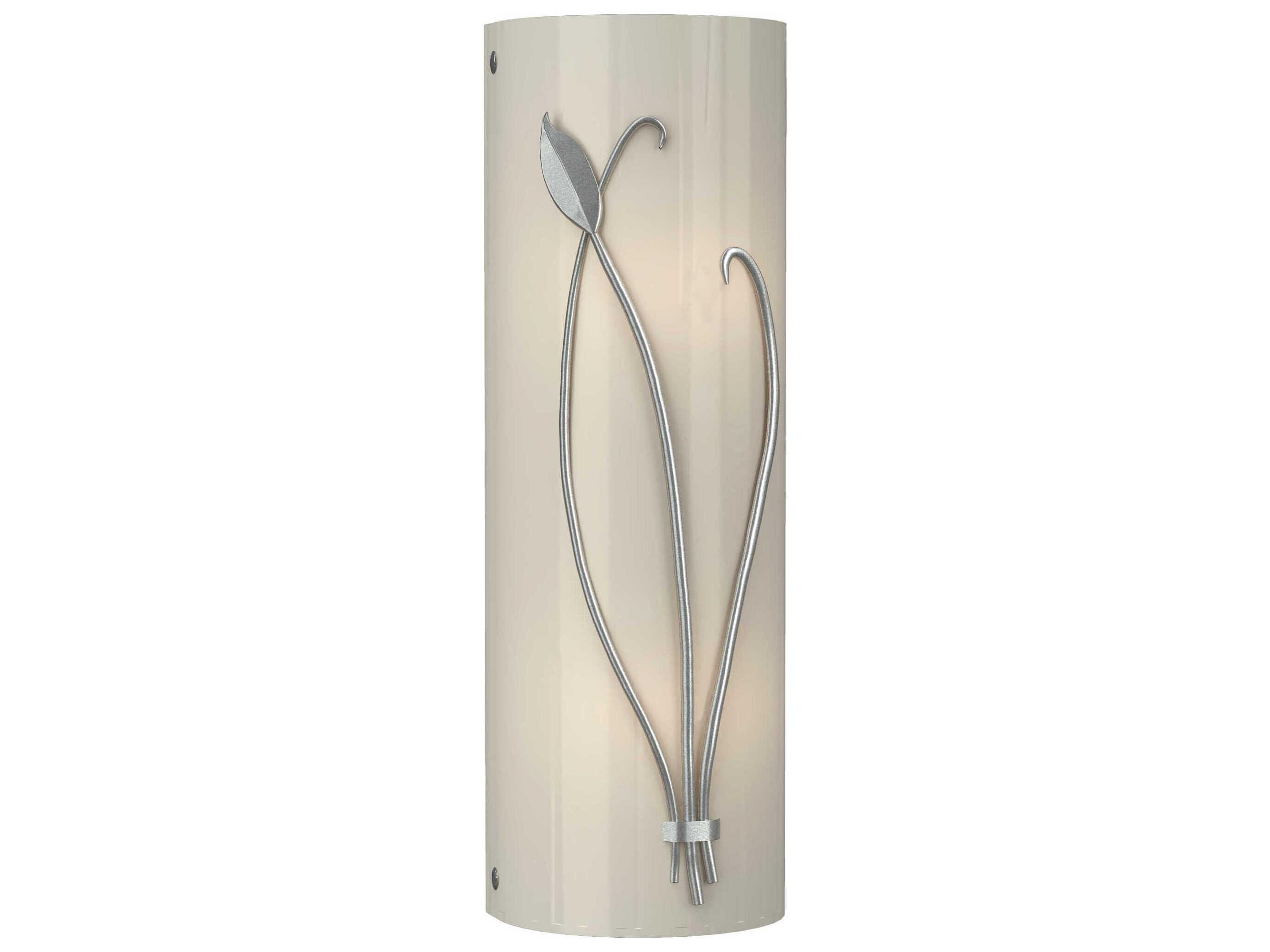 Hubbardton Forge Leaf 2-Light Glass Wall Sconce