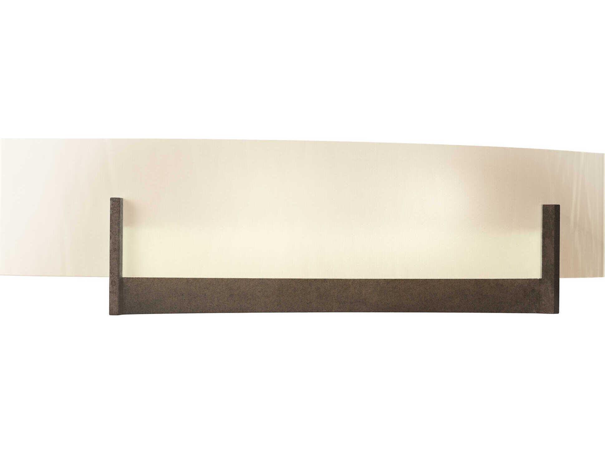 Hubbardton Forge Axis 2-Light Glass Vanity Light