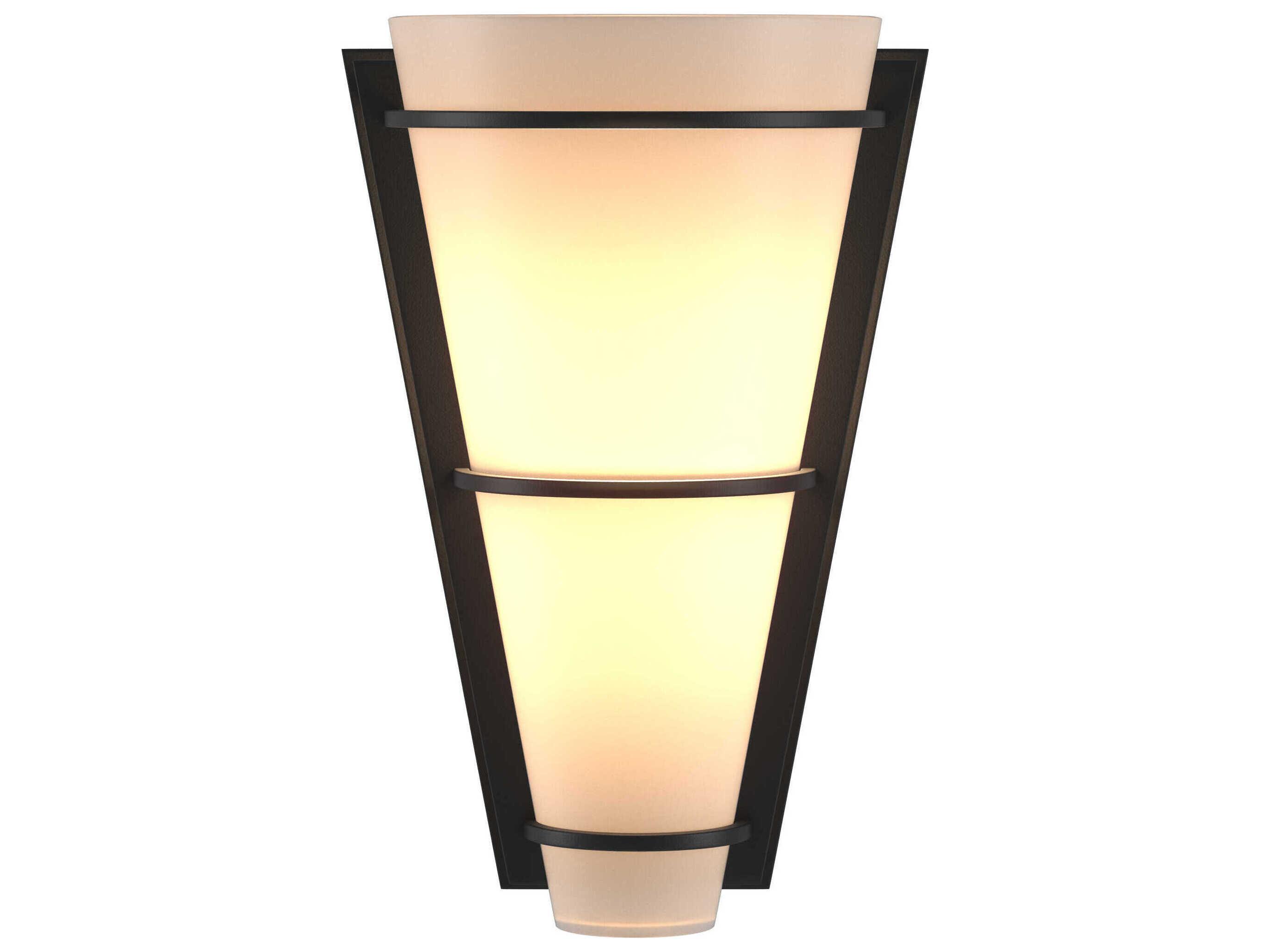 Hubbardton Forge Half Cone 1-Light Glass Wall Sconce