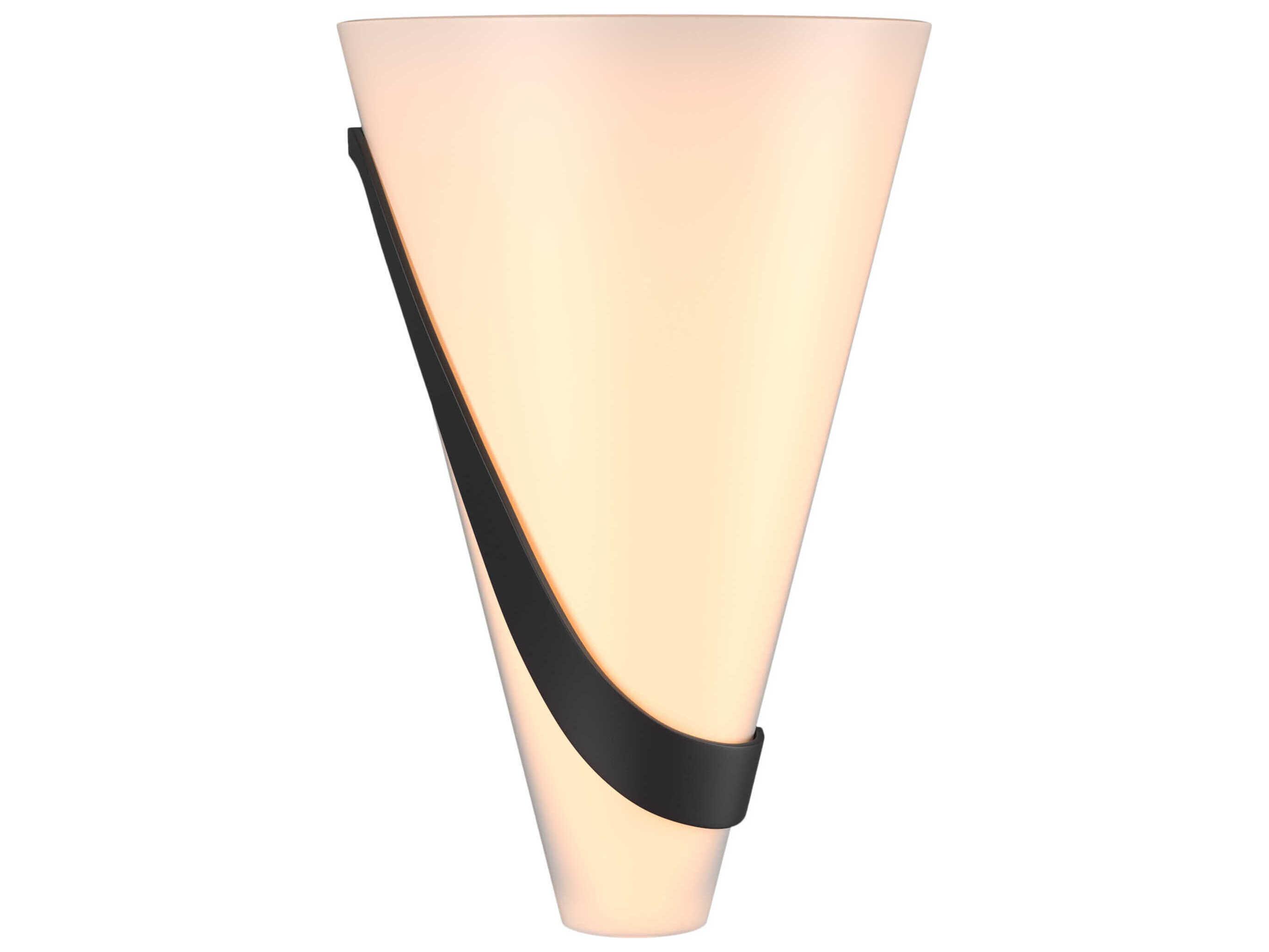 Hubbardton Forge Half Cone 2-Light Glass Wall Sconce