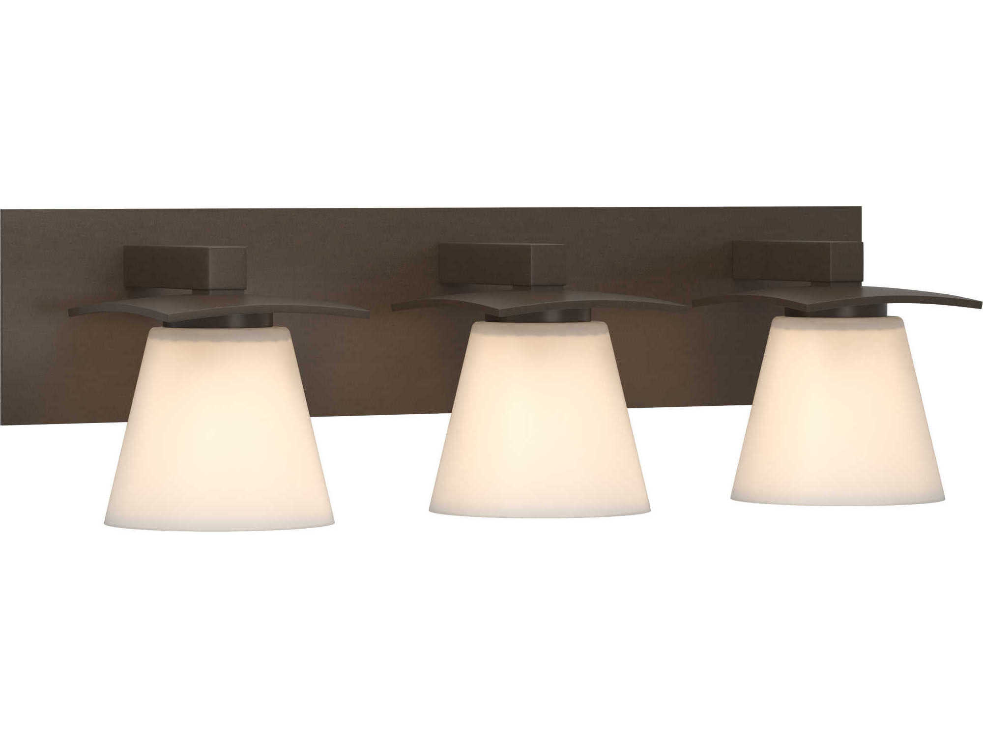 Hubbardton Forge Wren 3-Light Glass Vanity Light