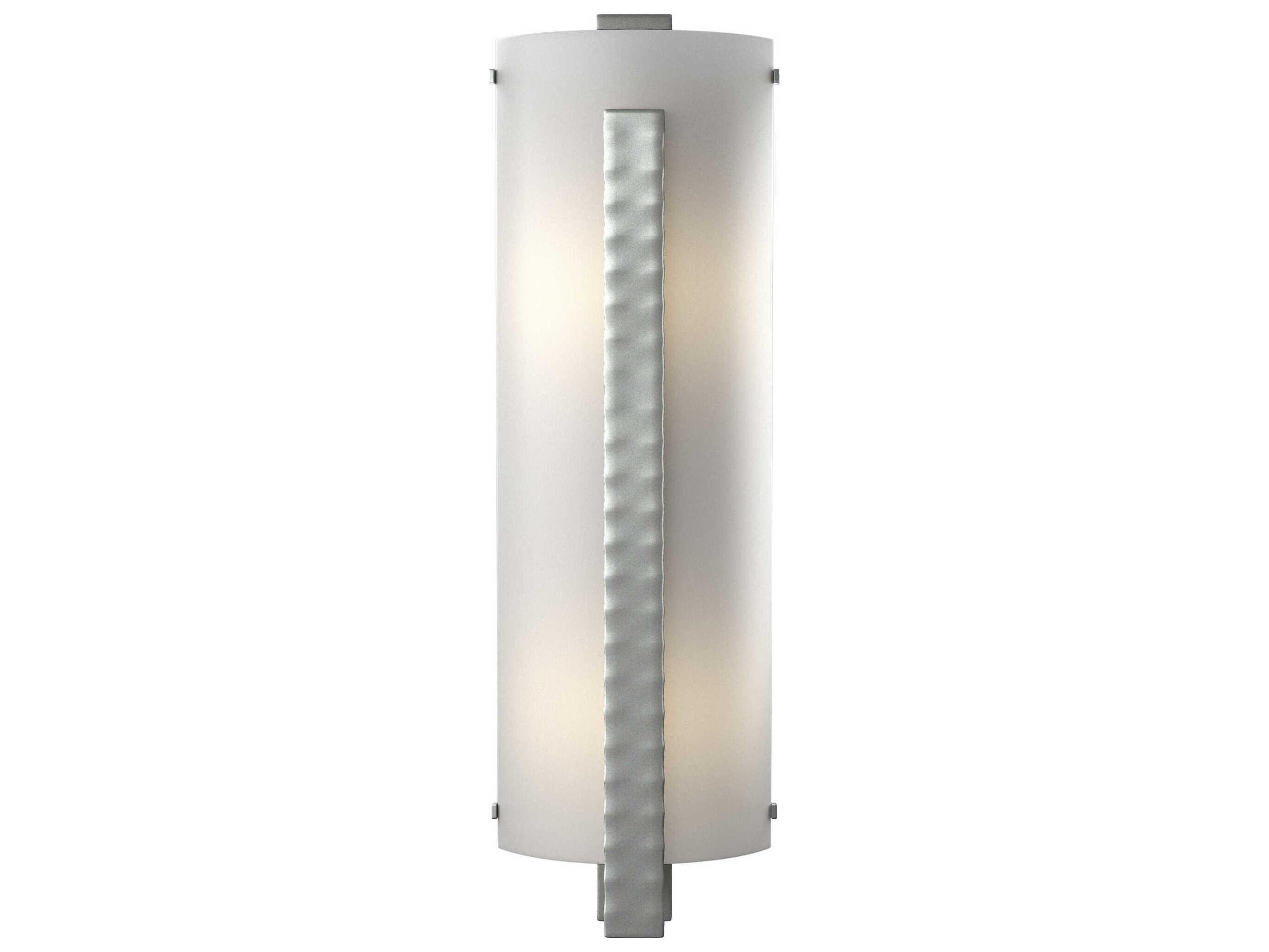 Hubbardton Forge Vertical 2-Light Glass Wall Sconce