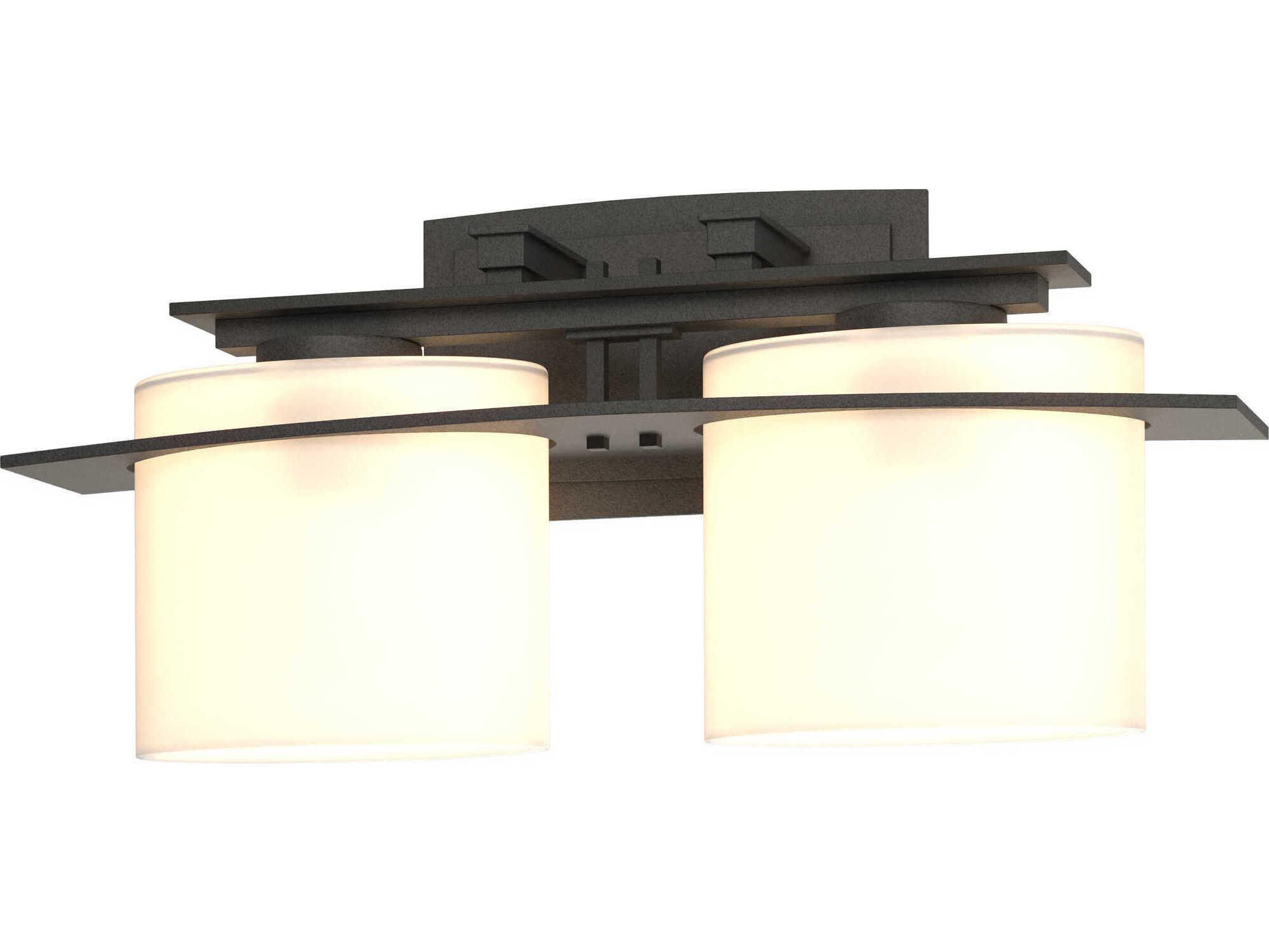Hubbardton Forge Ellipse 2-Light Glass Vanity Light