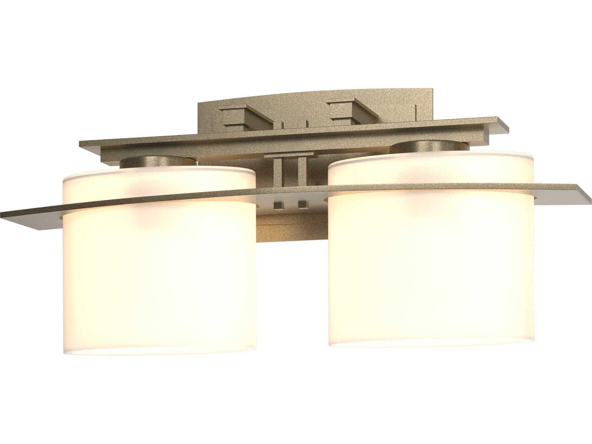 Hubbardton Forge Ellipse 2-Light Glass Vanity Light