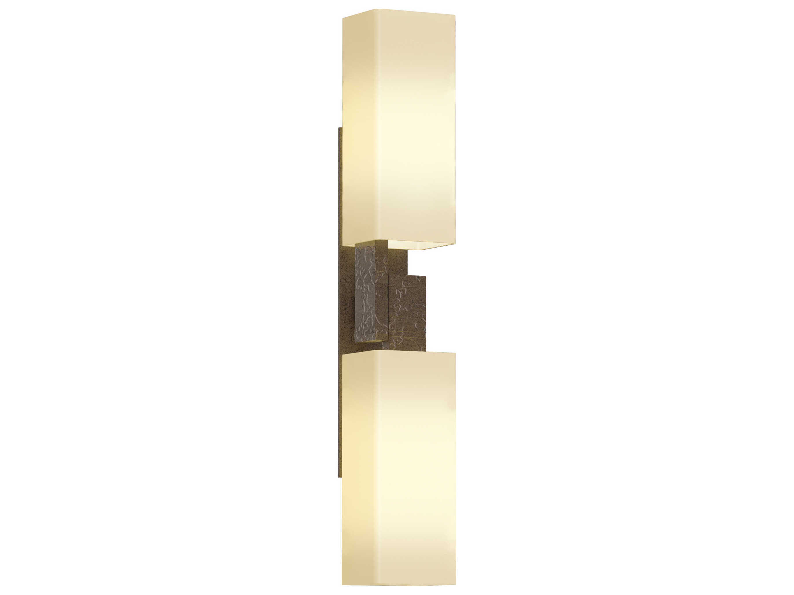 Hubbardton Forge Ondrian 2-Light Glass Wall Sconce