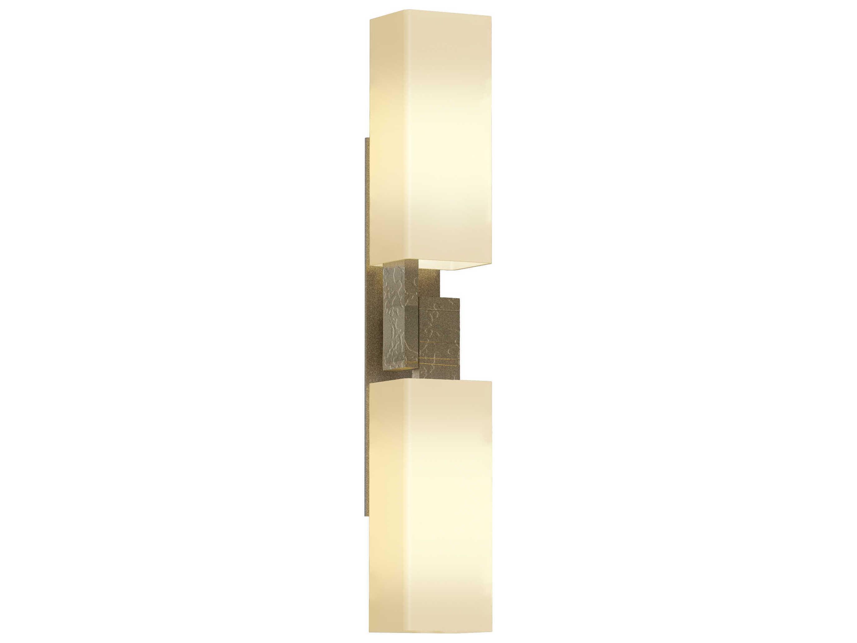 Hubbardton Forge Ondrian 2-Light Glass Wall Sconce