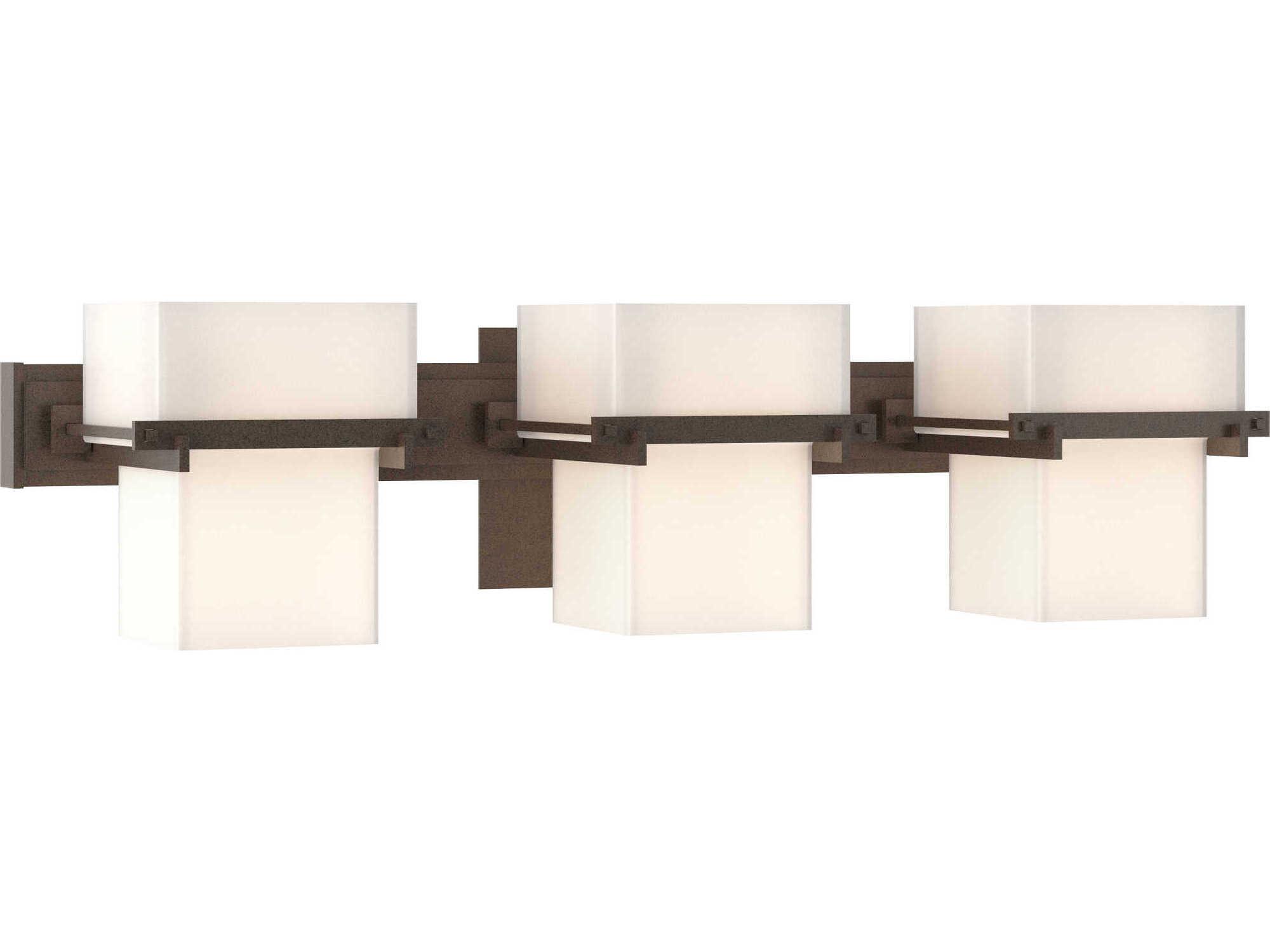 Hubbardton Forge Kakomi 3-Light Glass Vanity Light