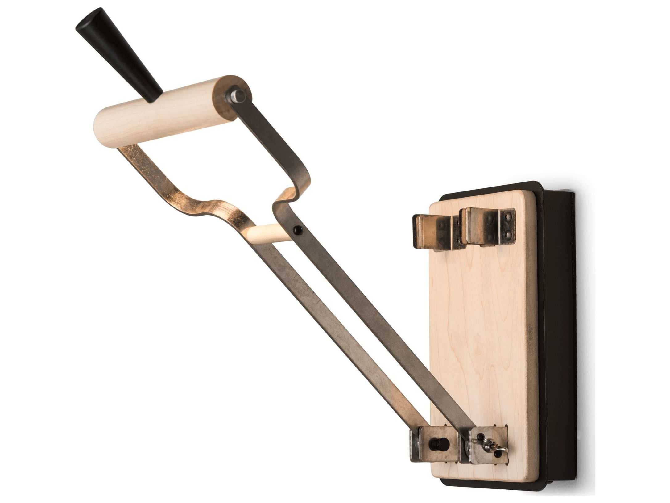 Hubbardton Forge Old Sparky Black Maple Wood LED Wall Sconce