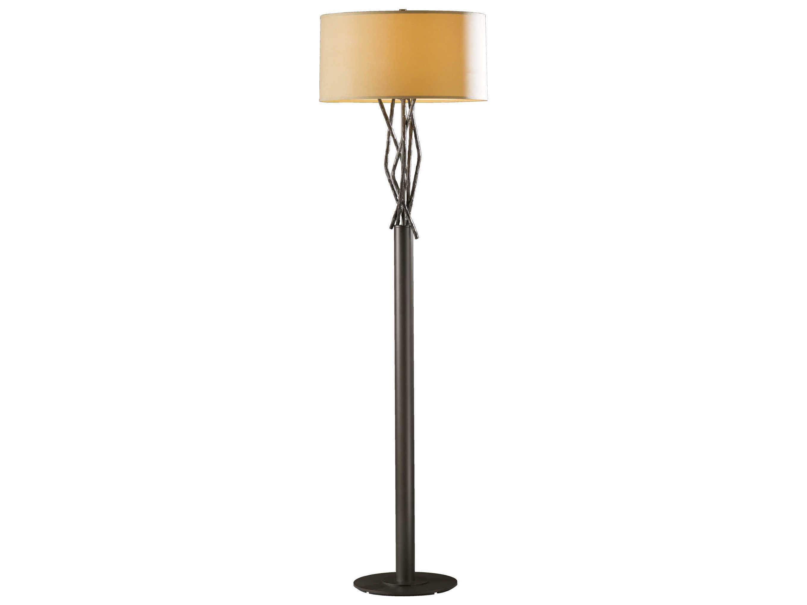 Hubbardton Forge Brindille Steel Floor Lamp