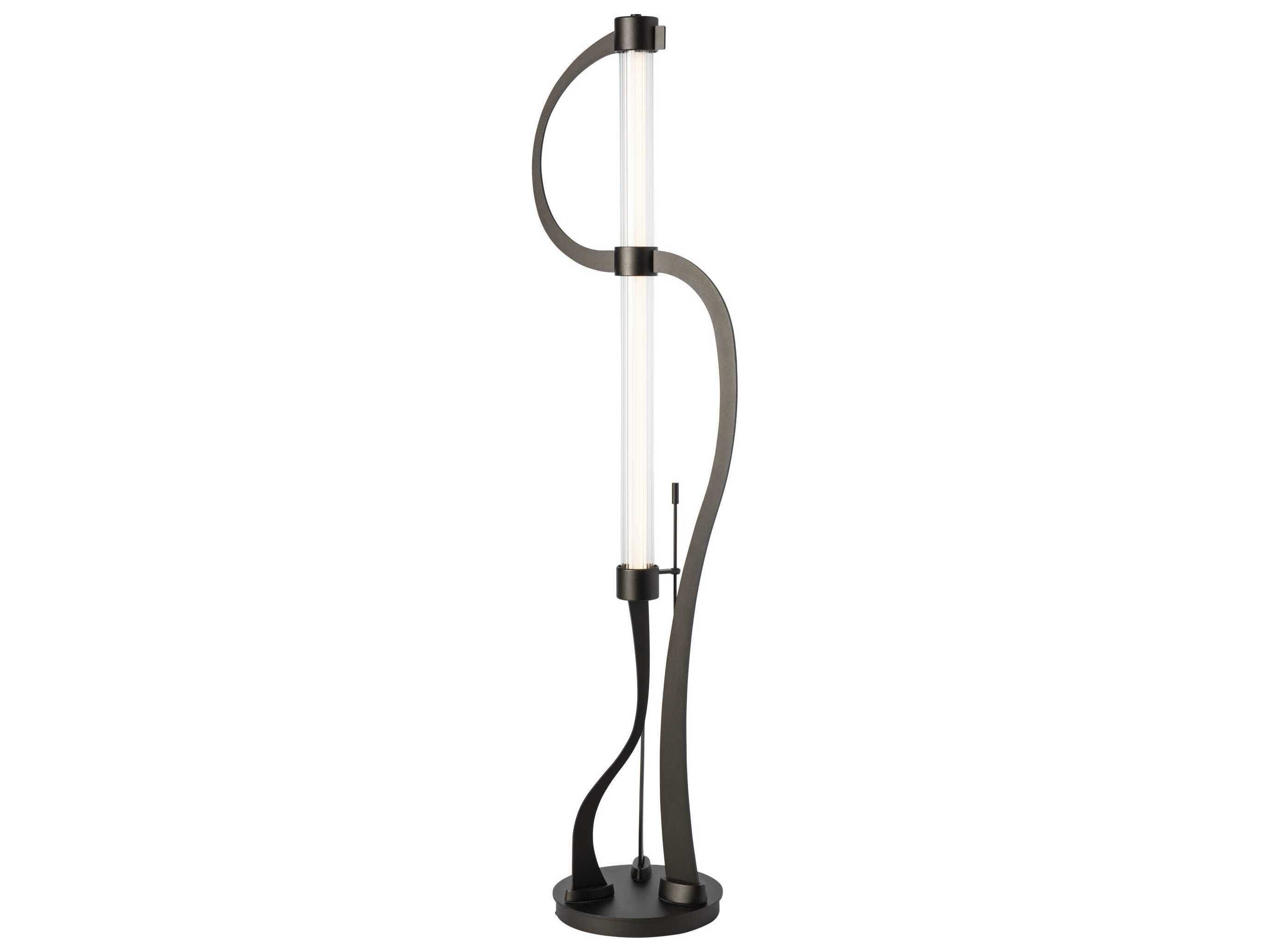 Hubbardton Forge Pulse Clear Glass Floor Lamp