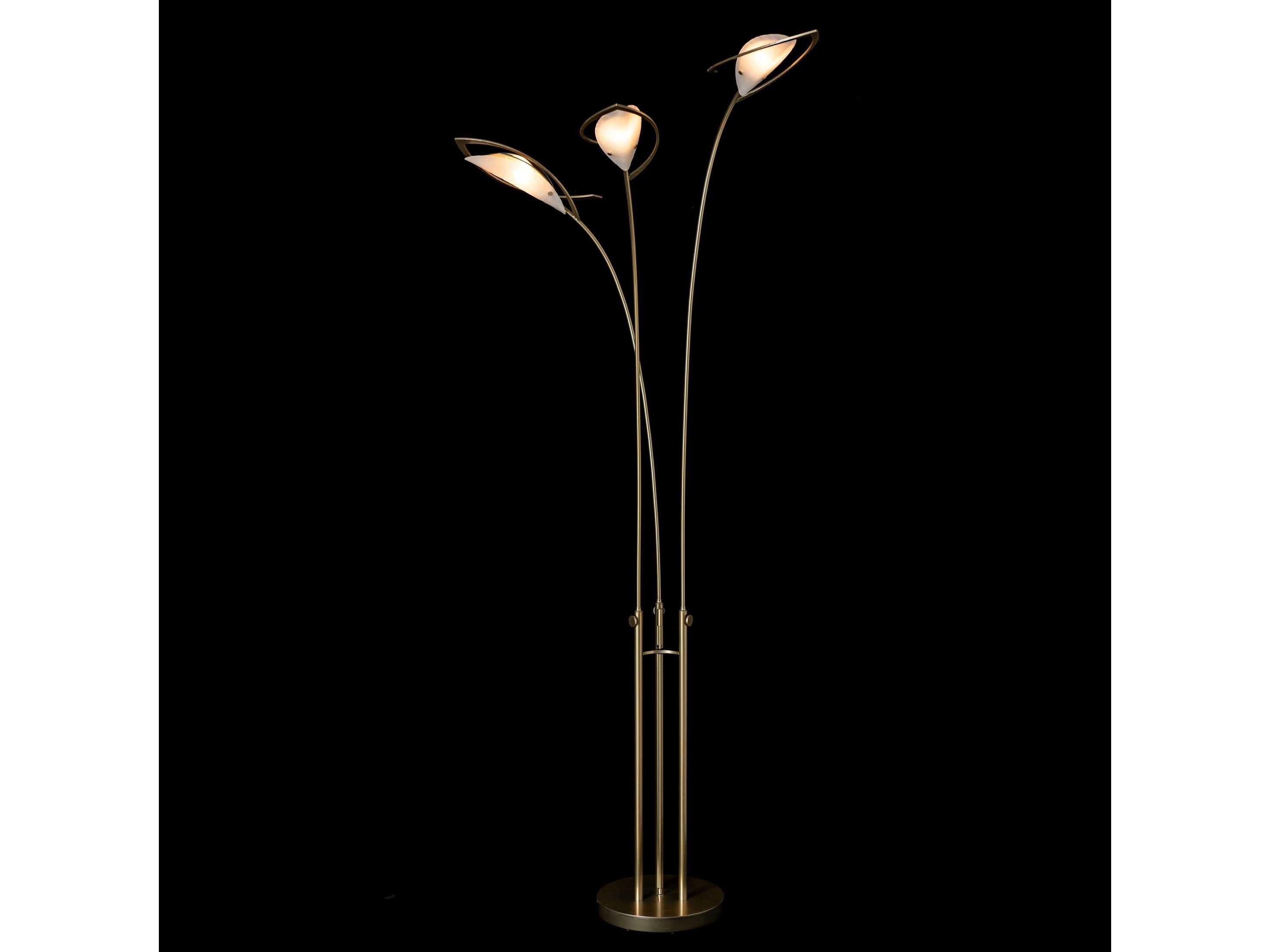 Hubbardton Forge Aerial Frosted Glass Floor Lamp