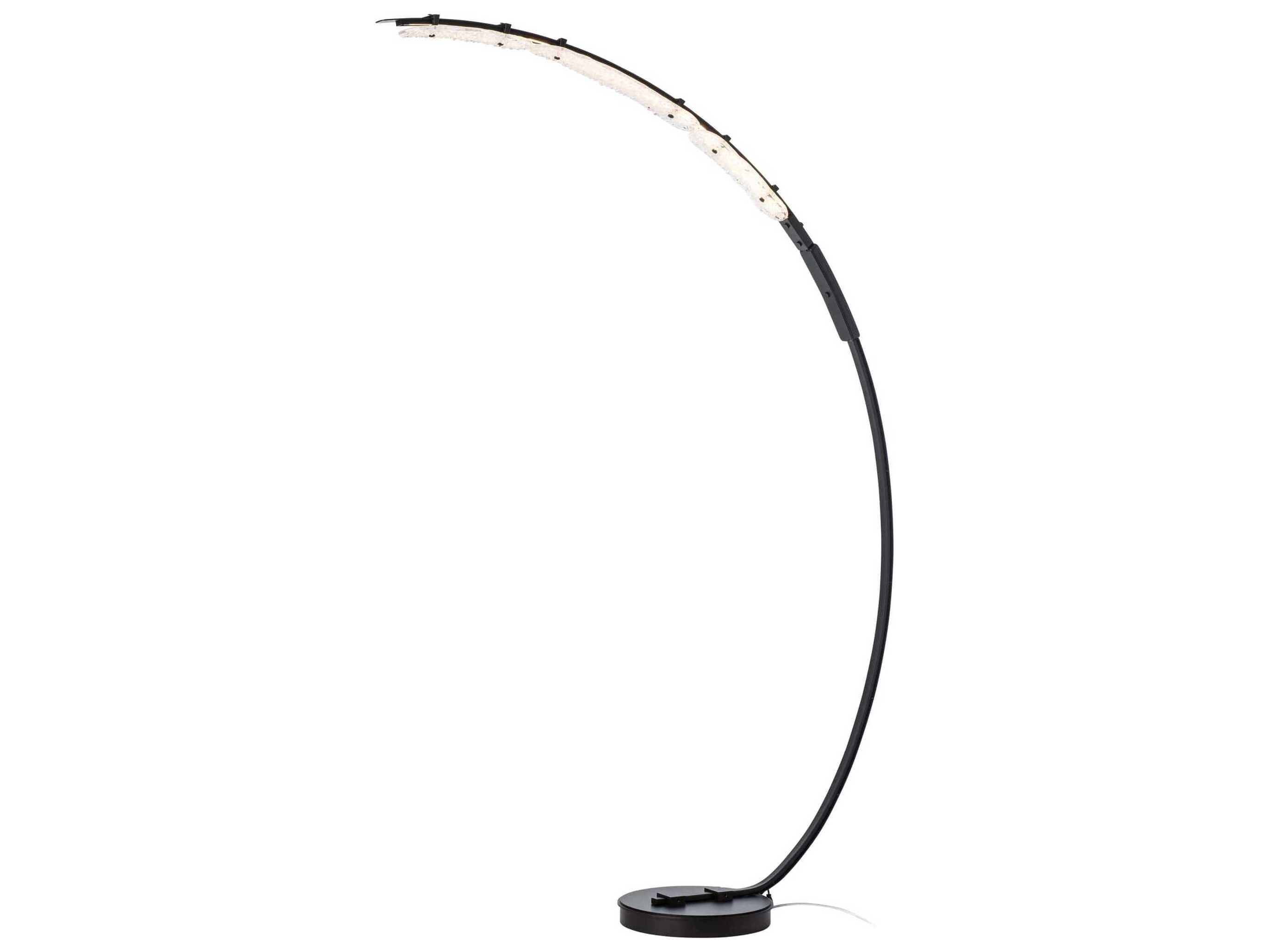 Hubbardton Forge Glissade Clear Glass Floor Lamp