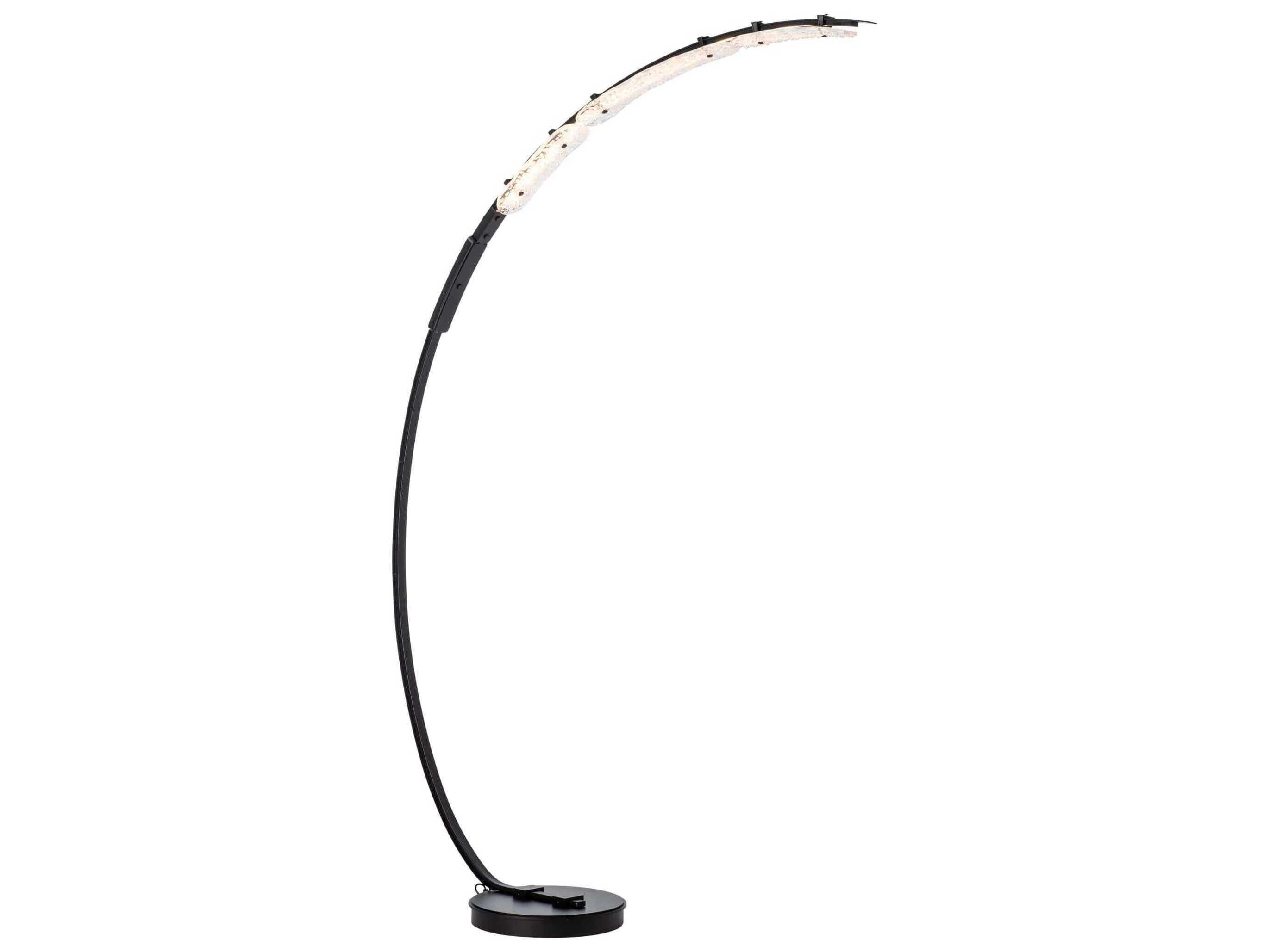 Hubbardton Forge Glissade Clear Glass Floor Lamp