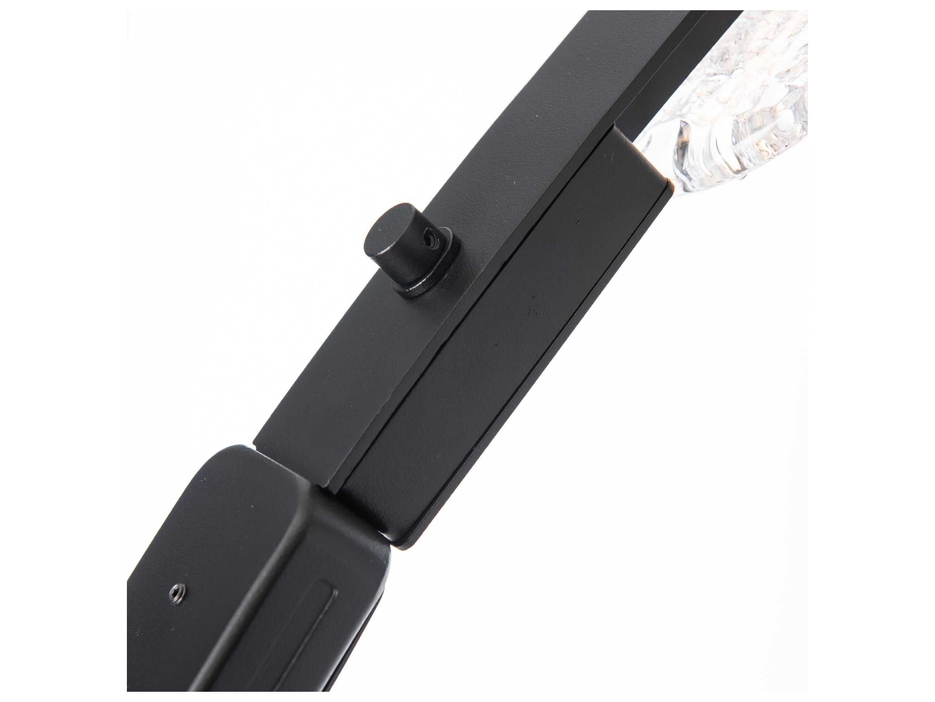 Hubbardton Forge Glissade Clear Glass Floor Lamp