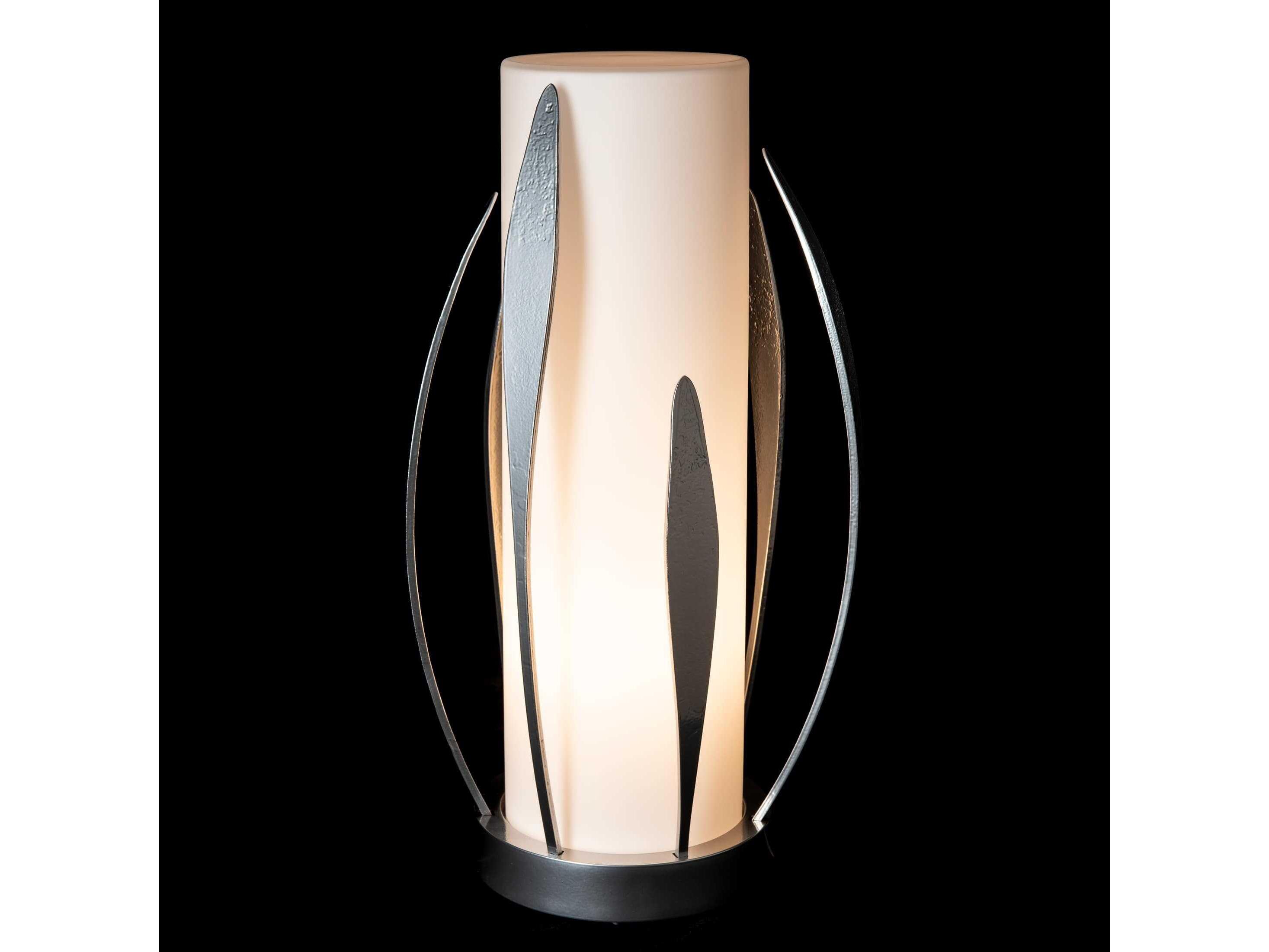 Hubbardton Forge Dahlia Opal Frosted Glass Table Lamp