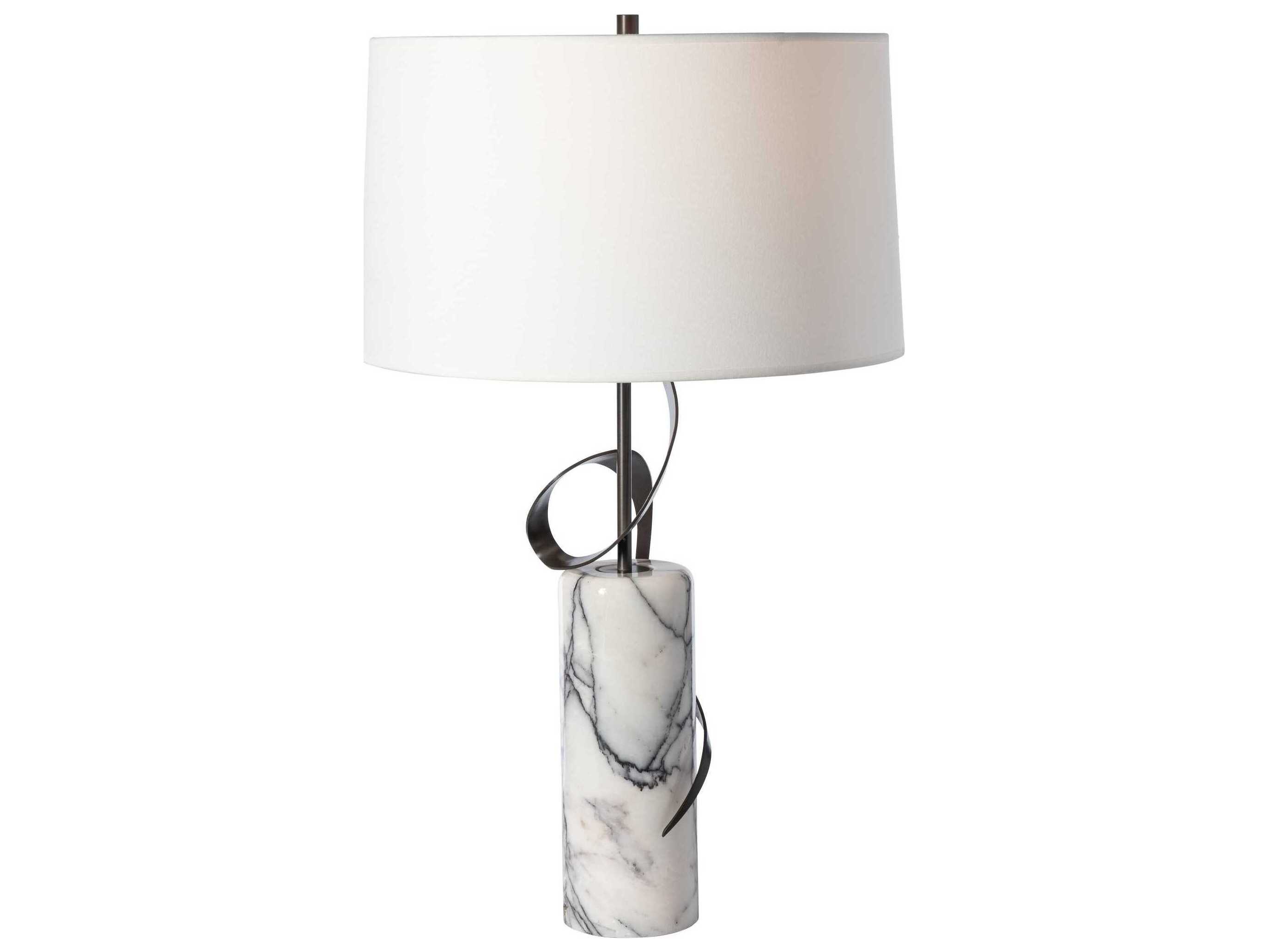 Hubbardton Forge Rivulet Natural Anna Fabric Buffet Lamp