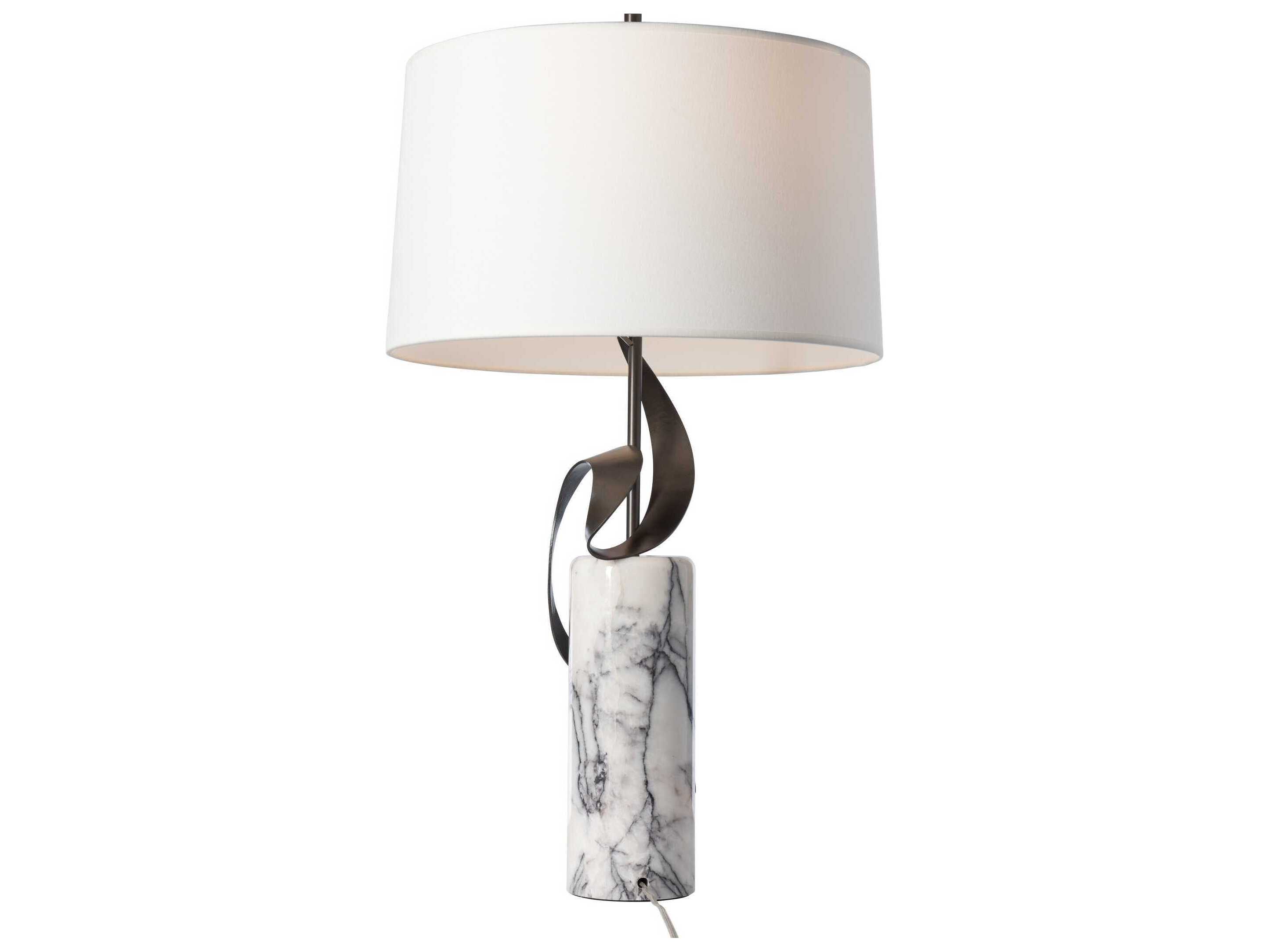Hubbardton Forge Rivulet Natural Anna Fabric Buffet Lamp
