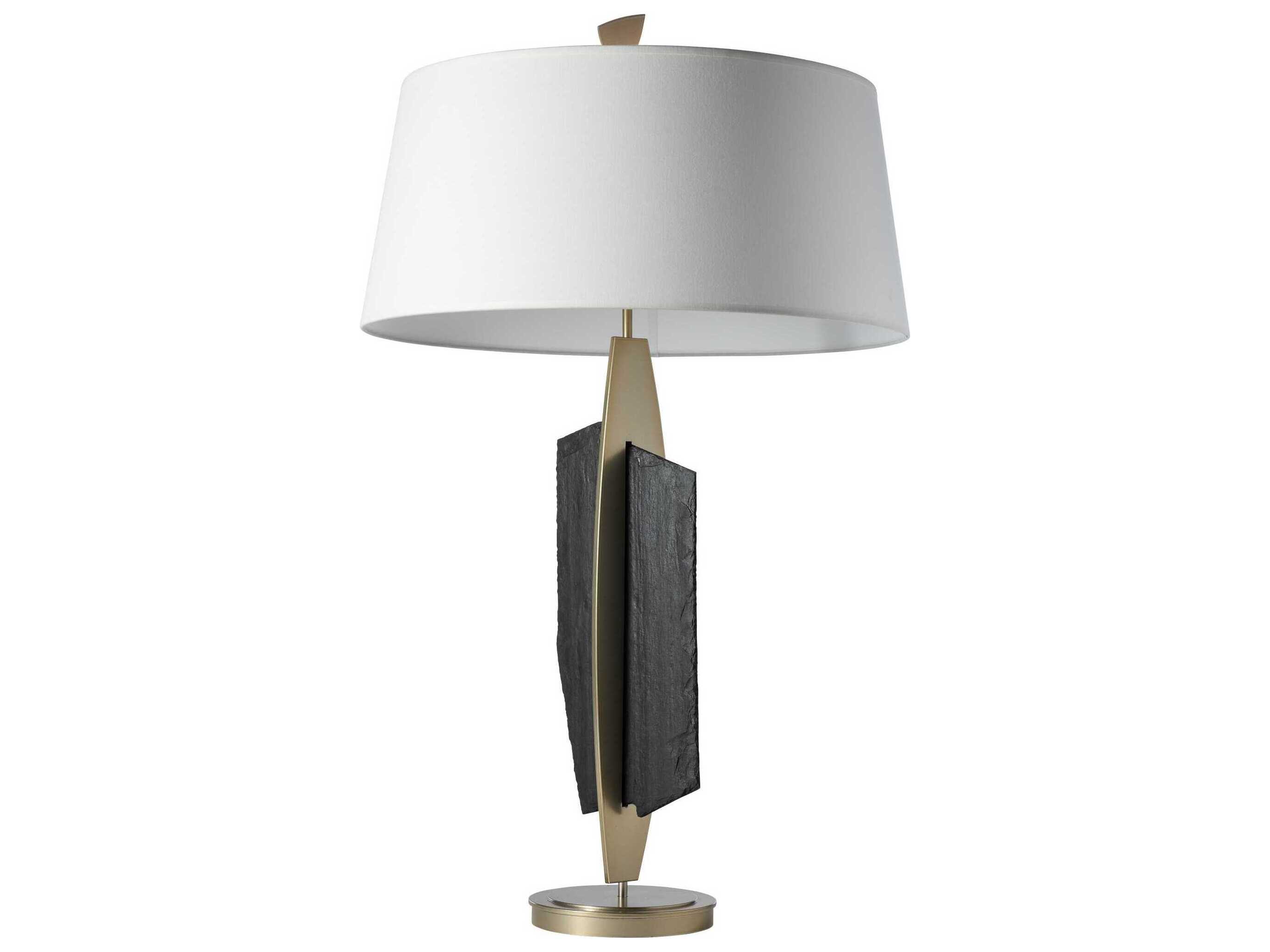 Hubbardton Forge Cambrian Natural Anna Fabric Buffet Lamp