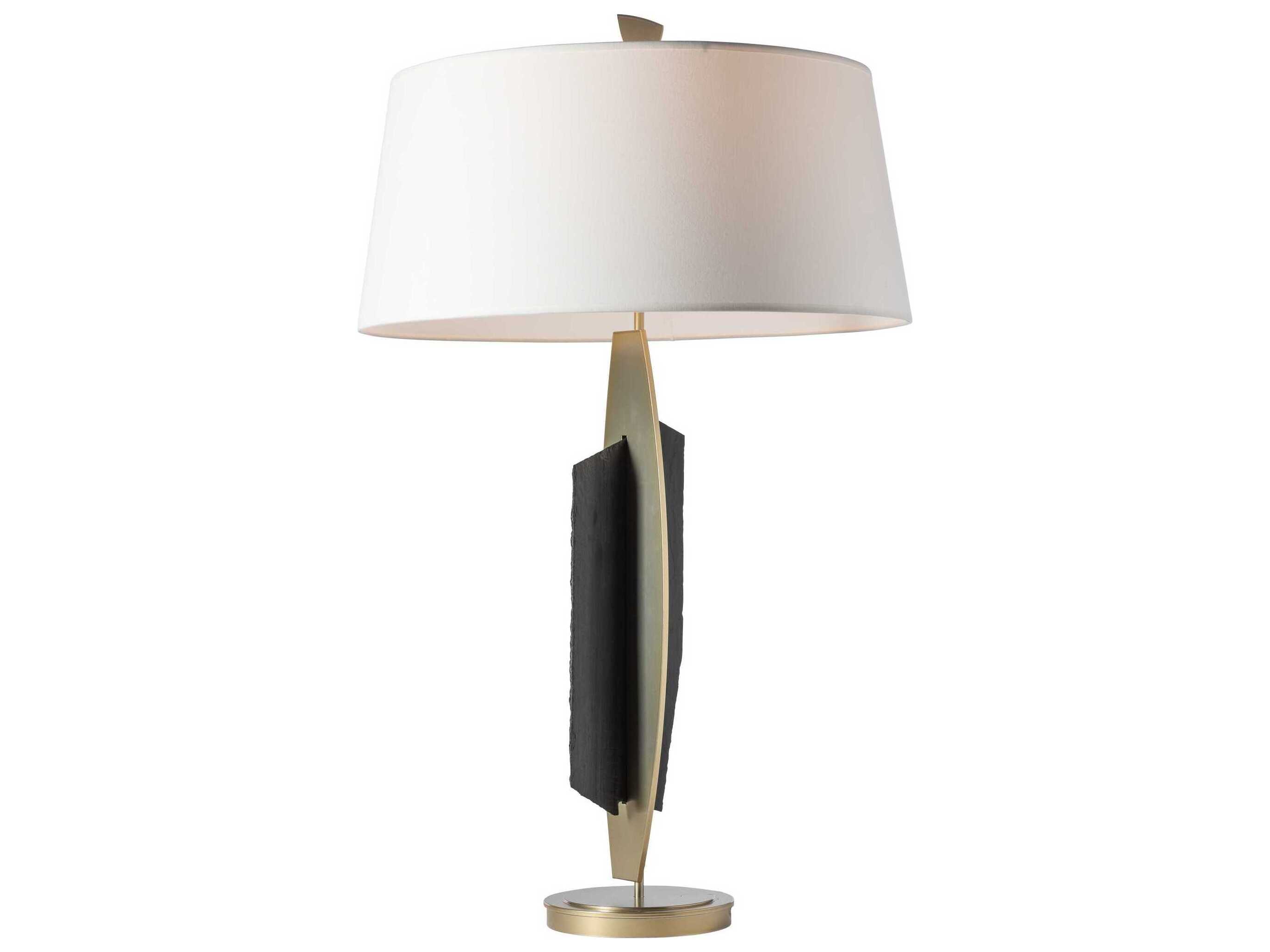 Hubbardton Forge Cambrian Natural Anna Fabric Buffet Lamp