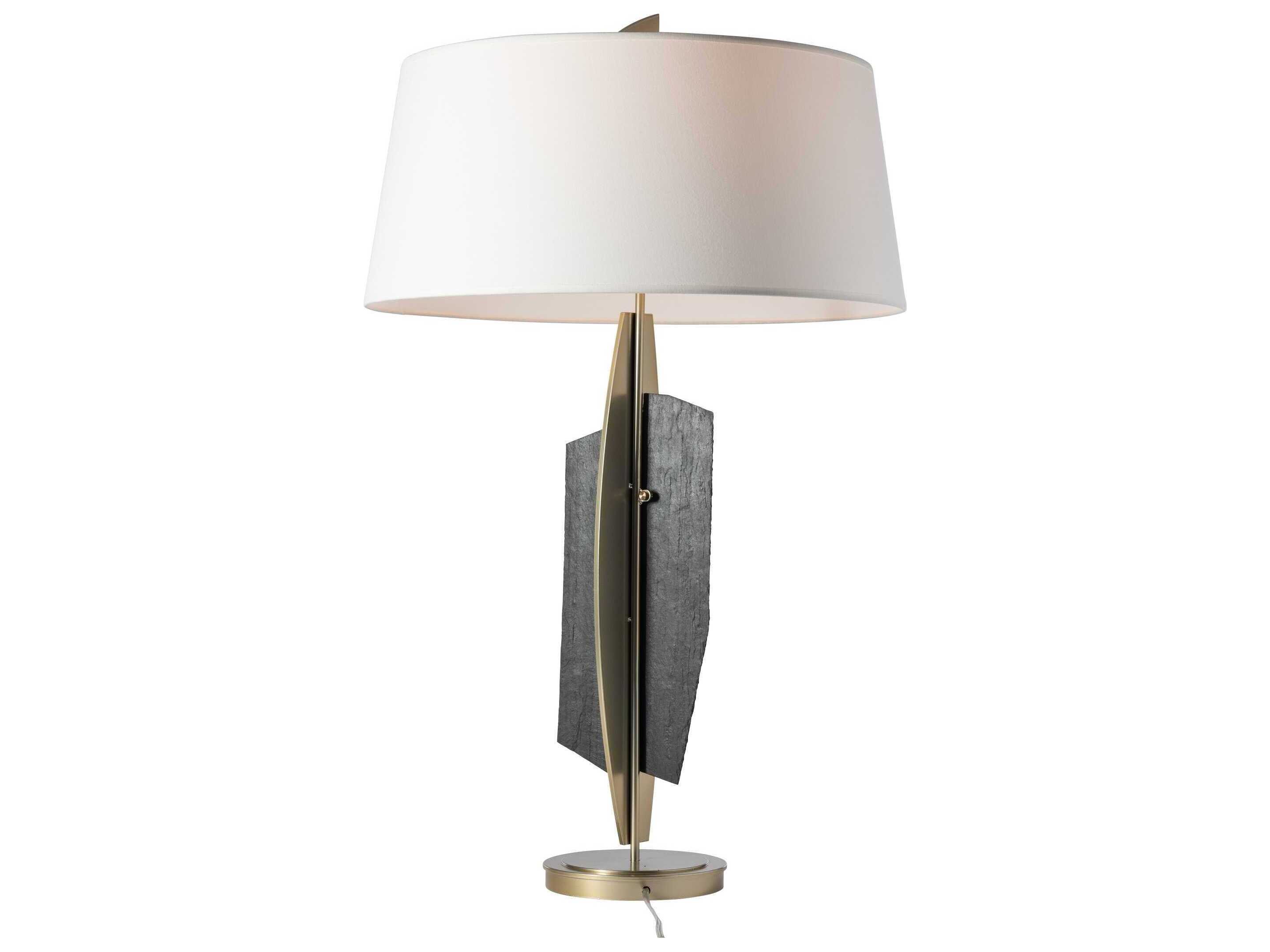 Hubbardton Forge Cambrian Natural Anna Fabric Buffet Lamp