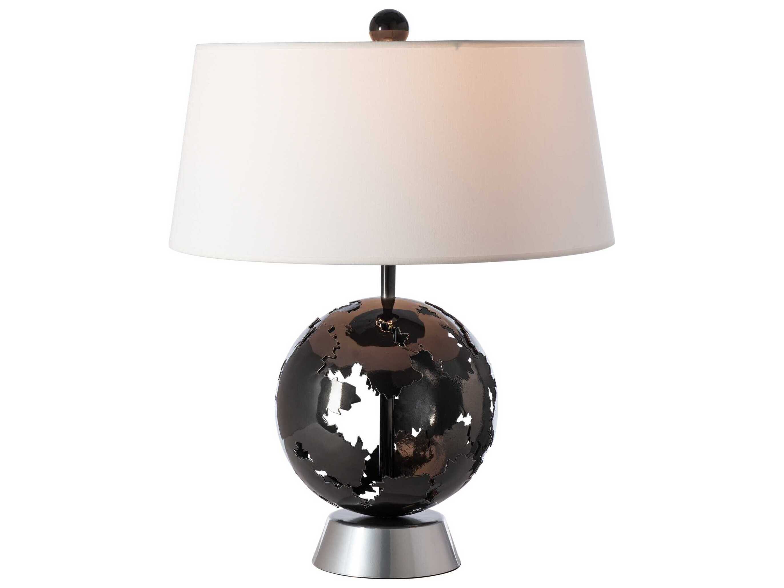 Hubbardton Forge Pangea Natural Anna Fabric Buffet Lamp