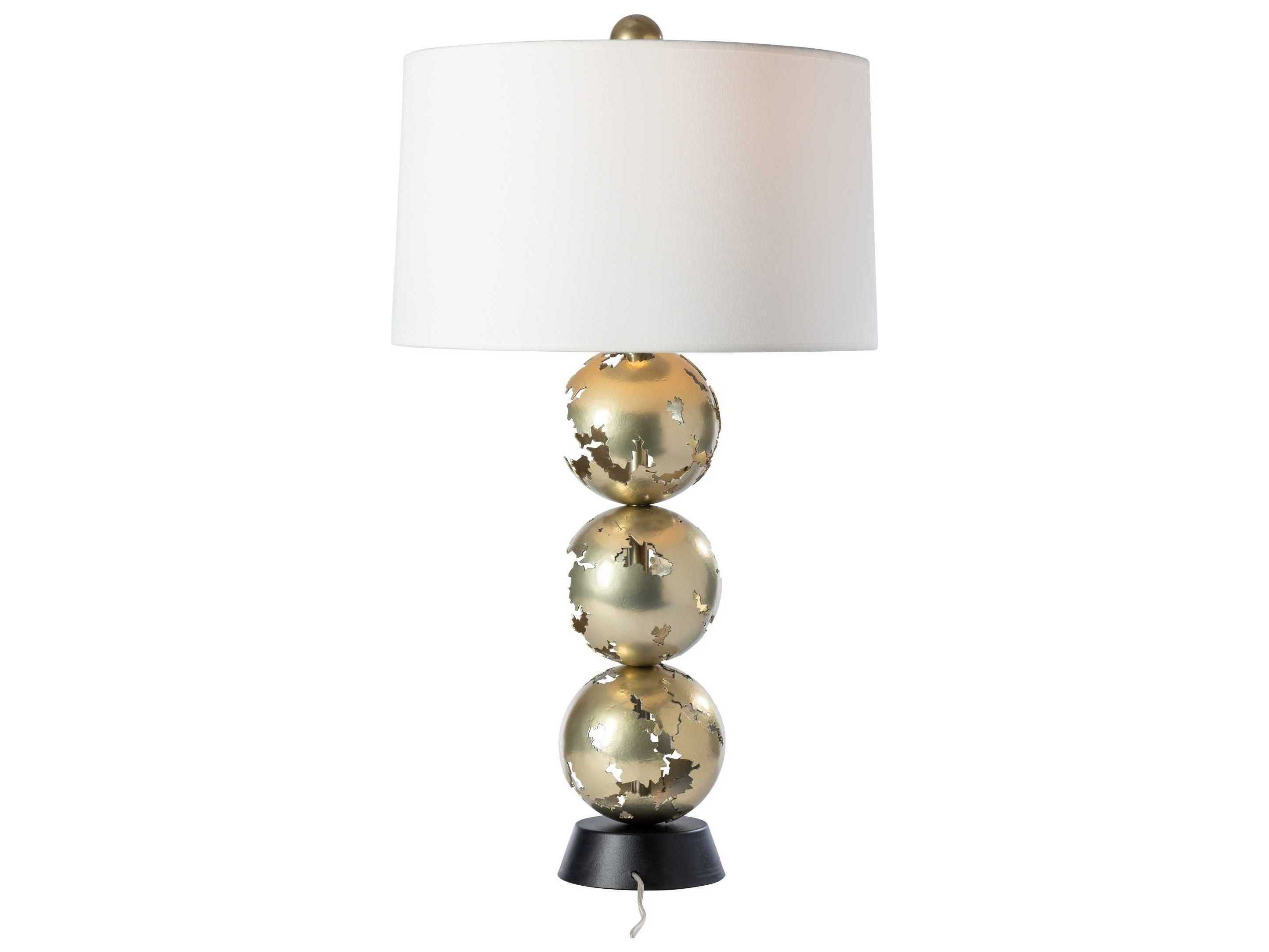 Hubbardton Forge Pangea Natural Anna Fabric Buffet Lamp