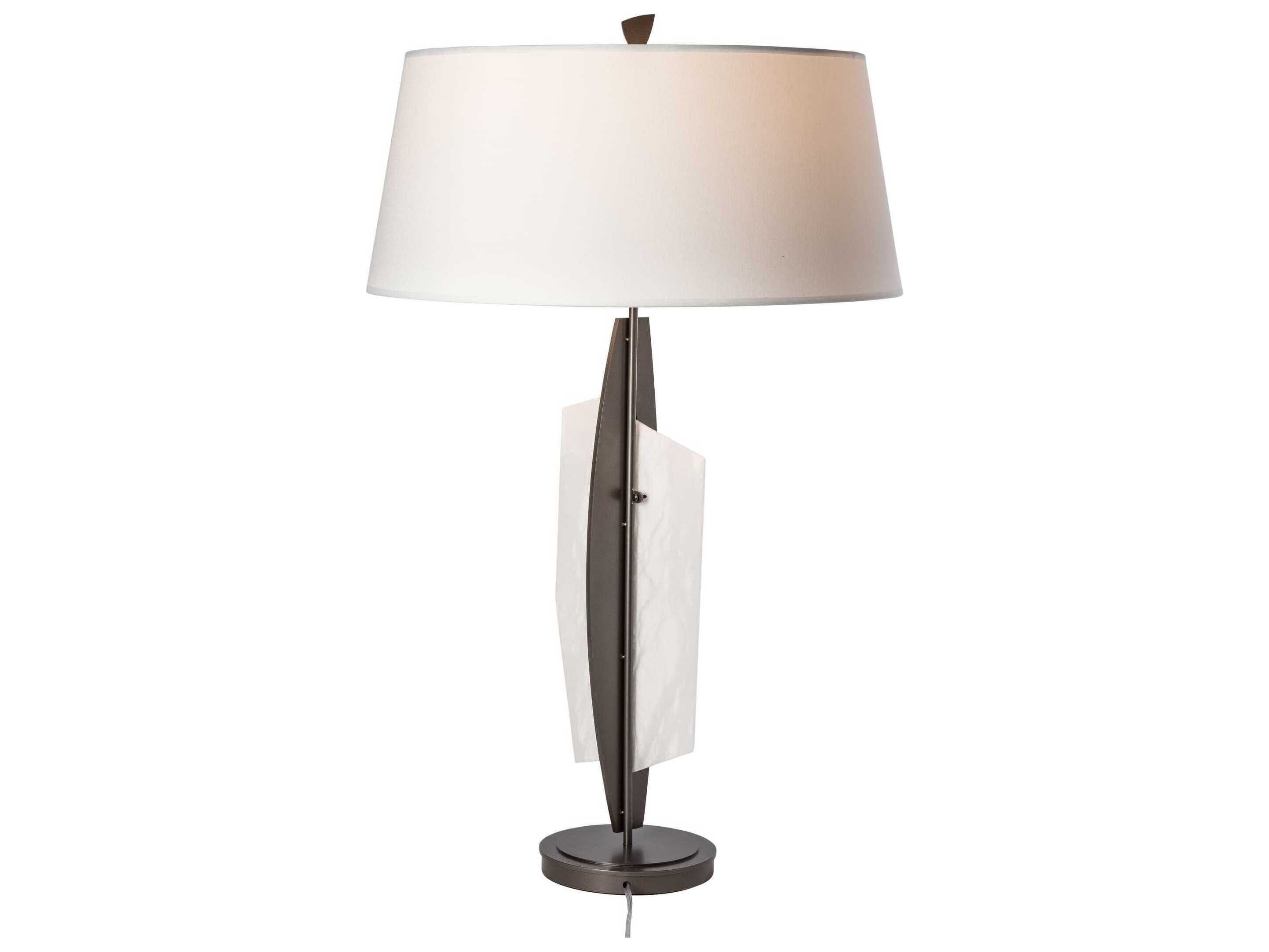 Hubbardton Forge Volterra Natural Anna Linen Buffet Lamp