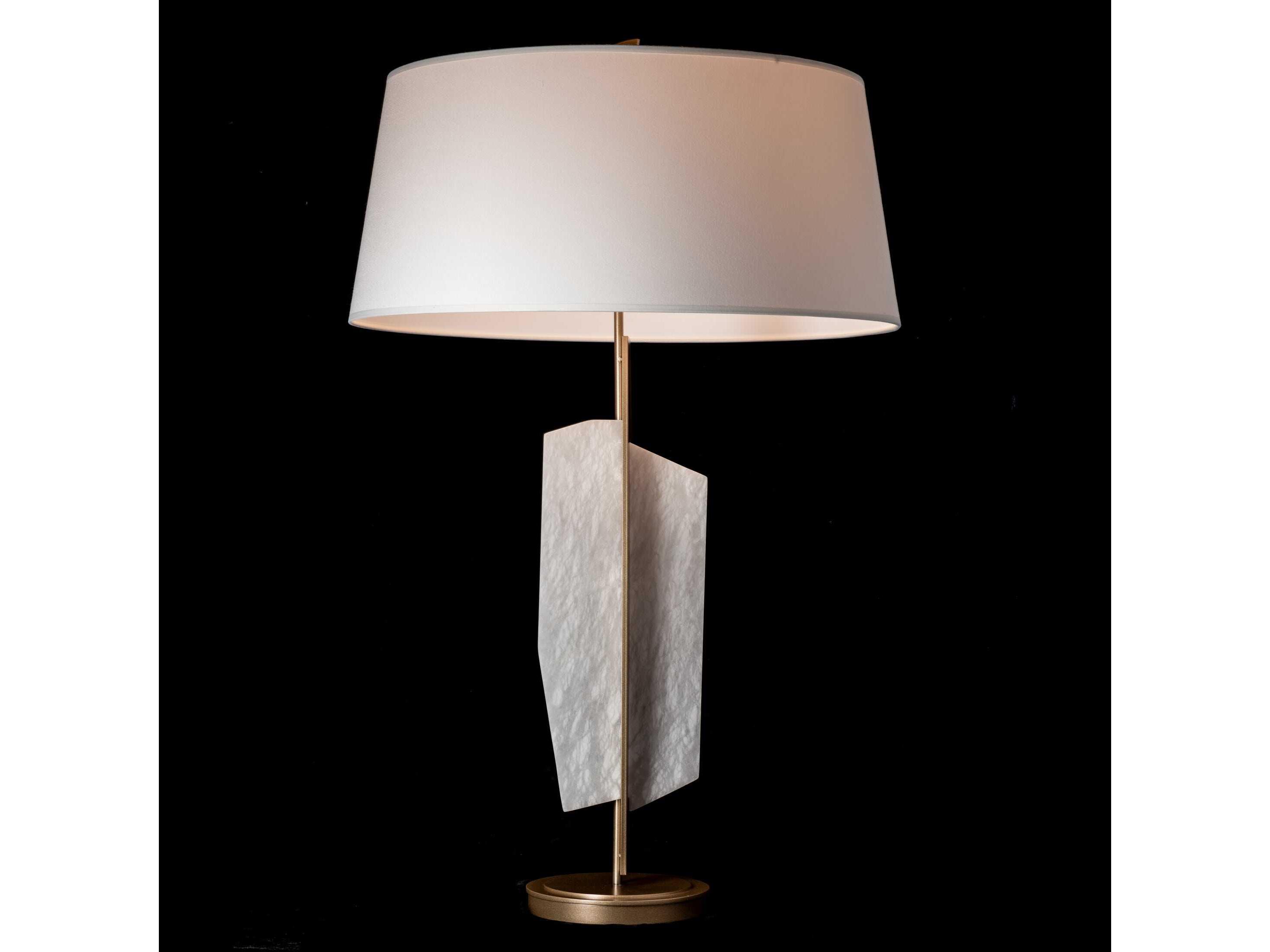 Hubbardton Forge Volterra Natural Anna Linen Buffet Lamp