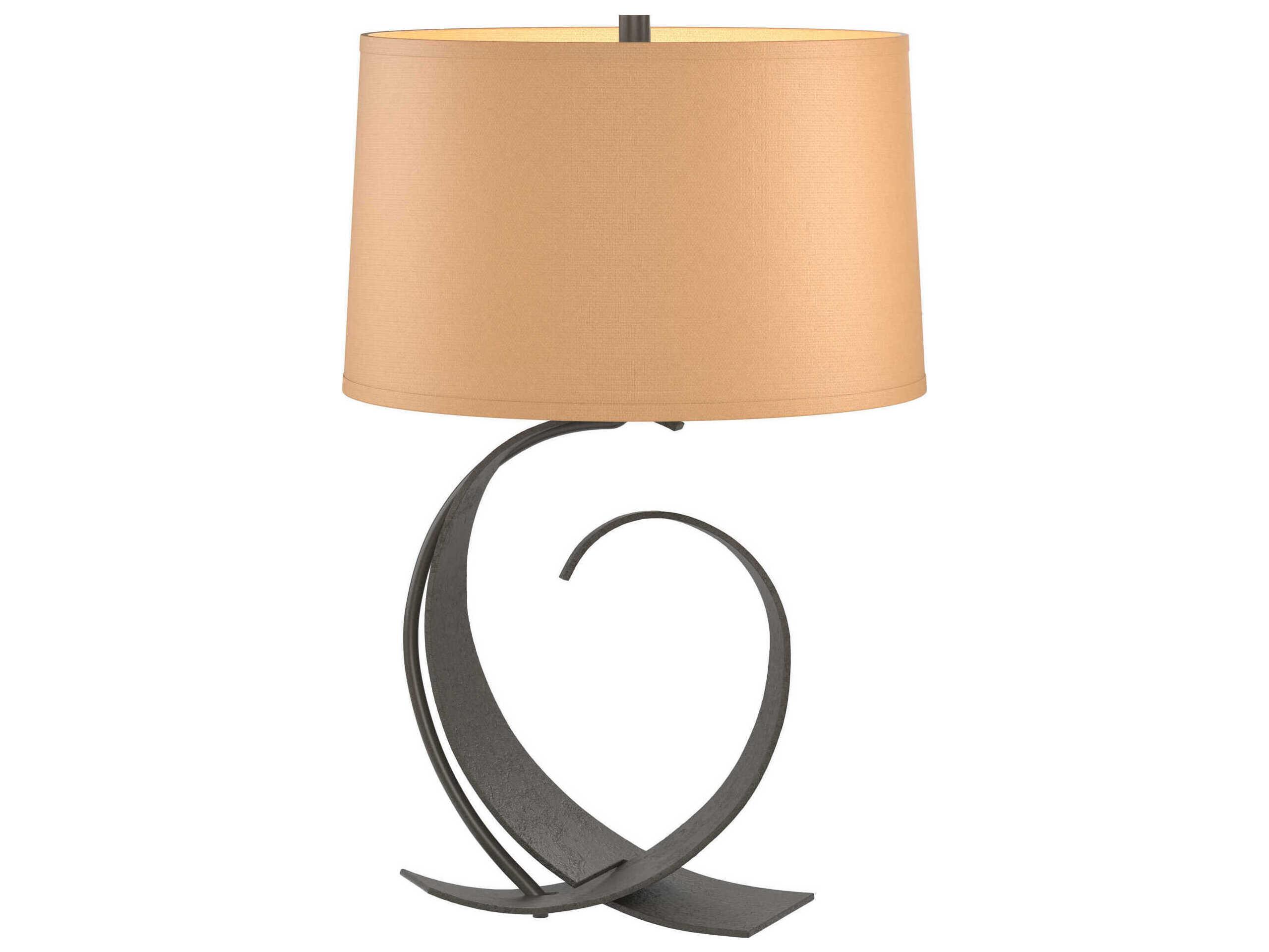 Hubbardton Forge Fullered Glass Table Lamp