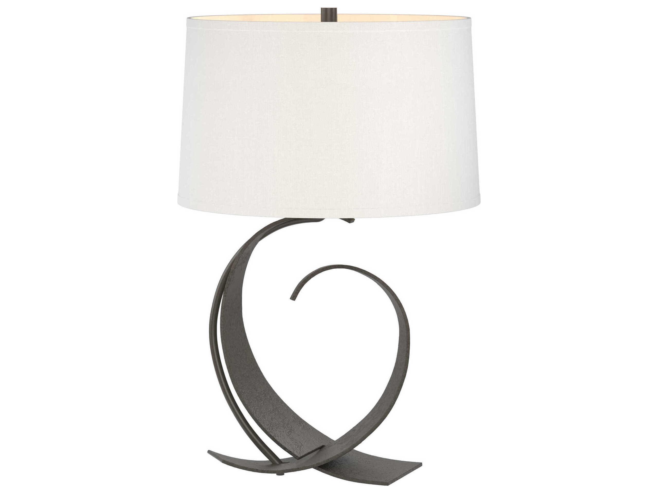 Hubbardton Forge Fullered Glass Table Lamp