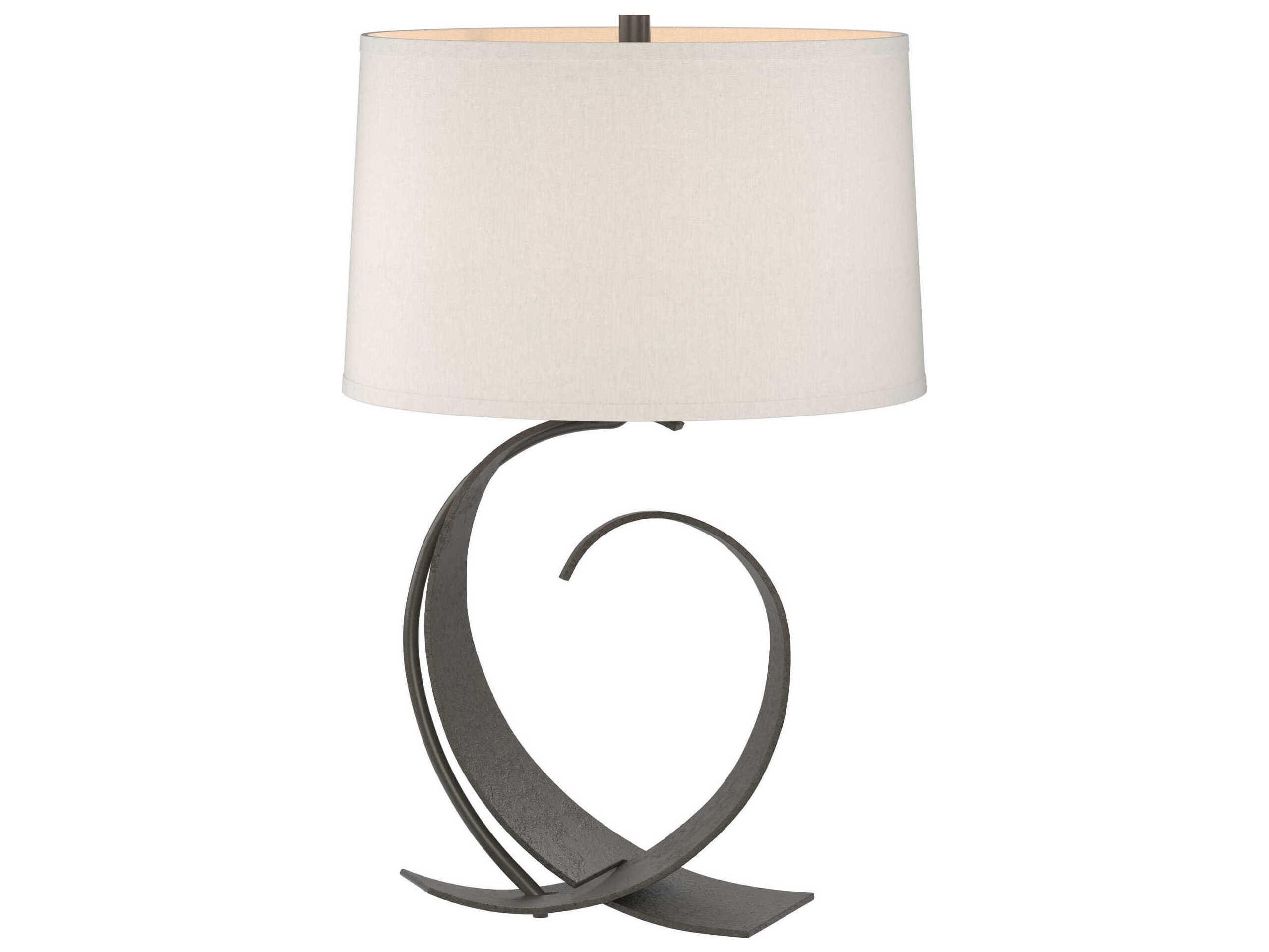 Hubbardton Forge Fullered Glass Table Lamp