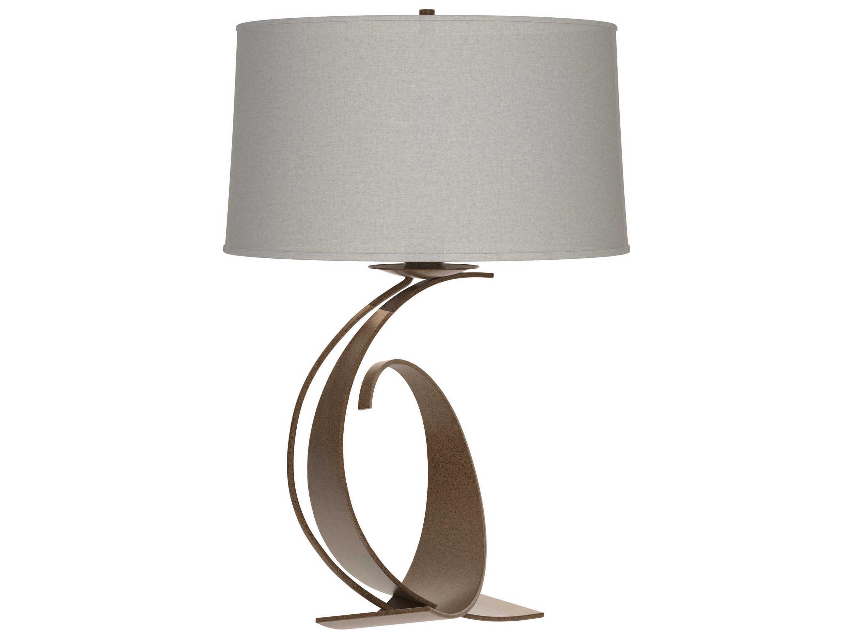 Hubbardton Forge Fullered Glass Buffet Lamp